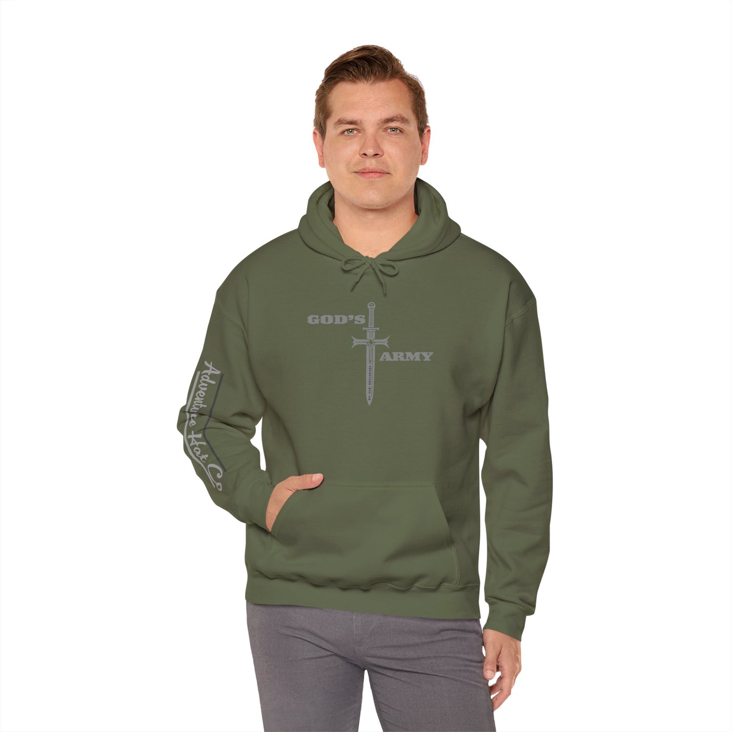 God's Army Hoodie - Christian Adventure Hat Co Sweatshirt