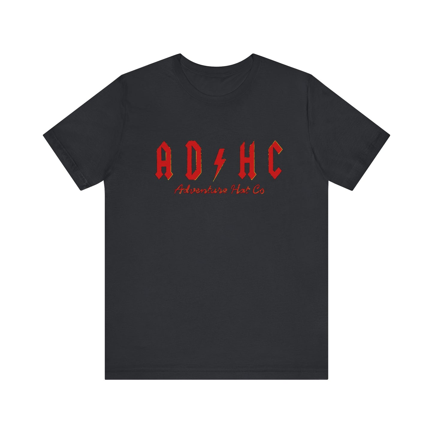 Adventure Hat Co AC/DC inspired shirt AD/HC Unisex Jersey Short Sleeve Tee