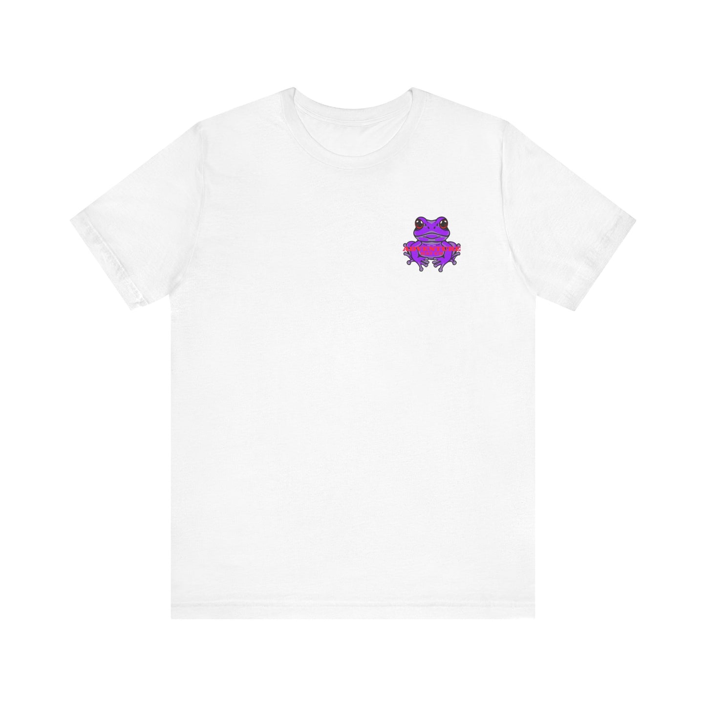 Adventure Hat Co Purple Frog Shirt Unisex Jersey Short Sleeve Tee