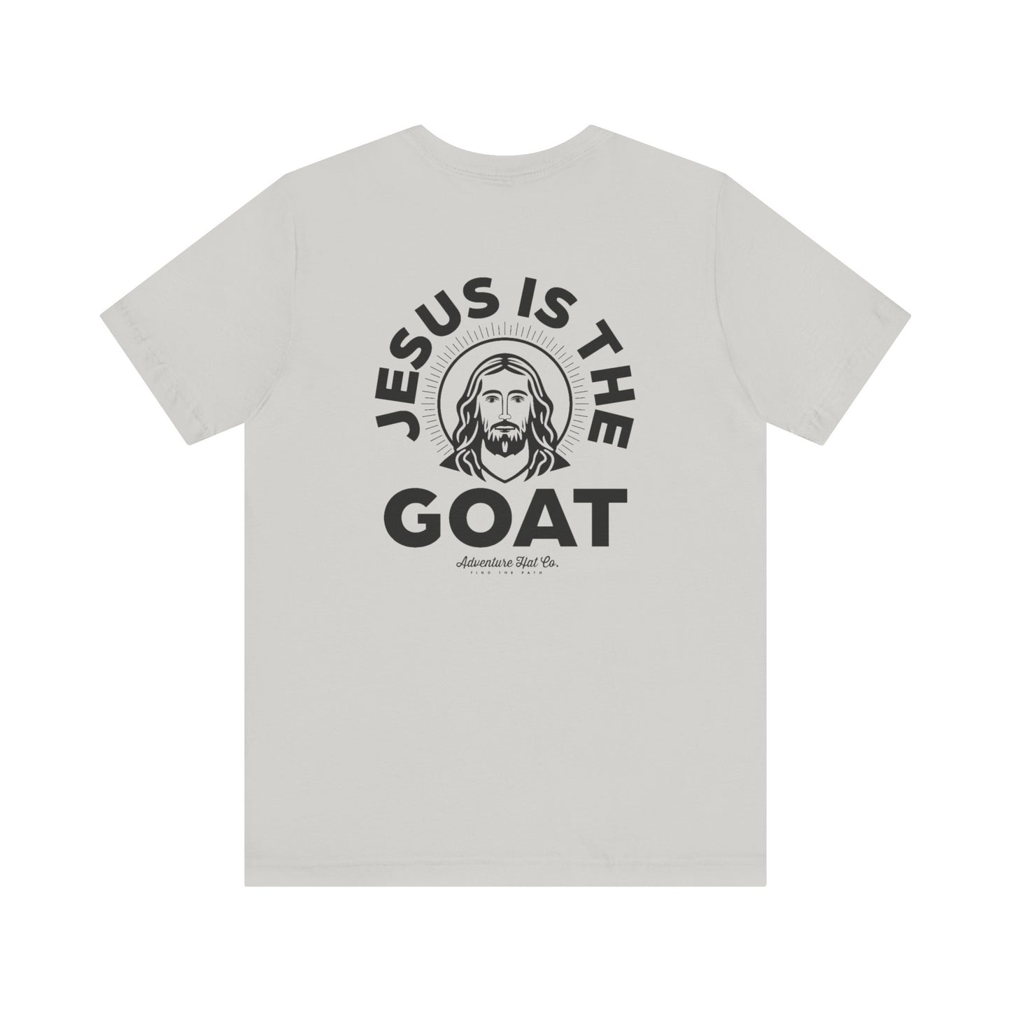 Jesus is the GOAT Unisex Tee - Adventure Hat Co designed for our Youth Group Shirt