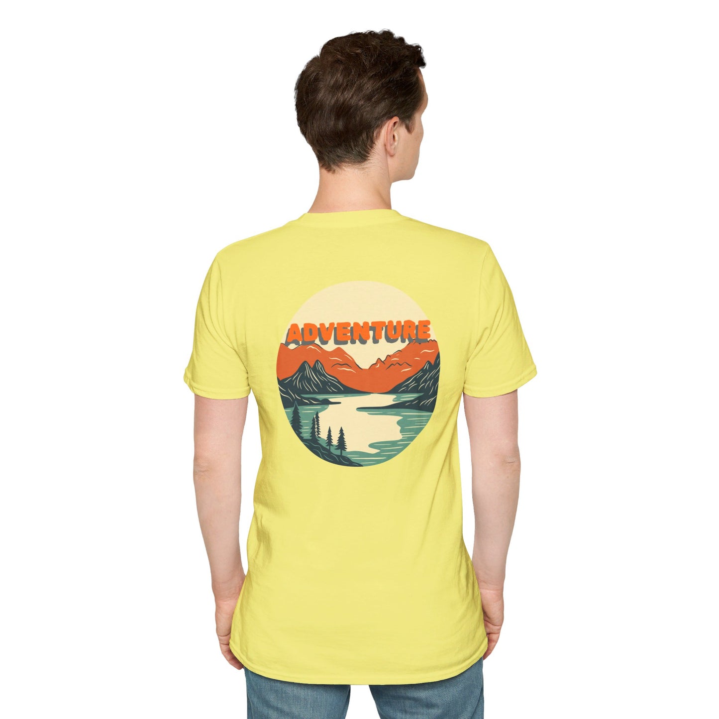 Adventure Hat Co Mountain Neutral Colors Unisex Soft style T-Shirt