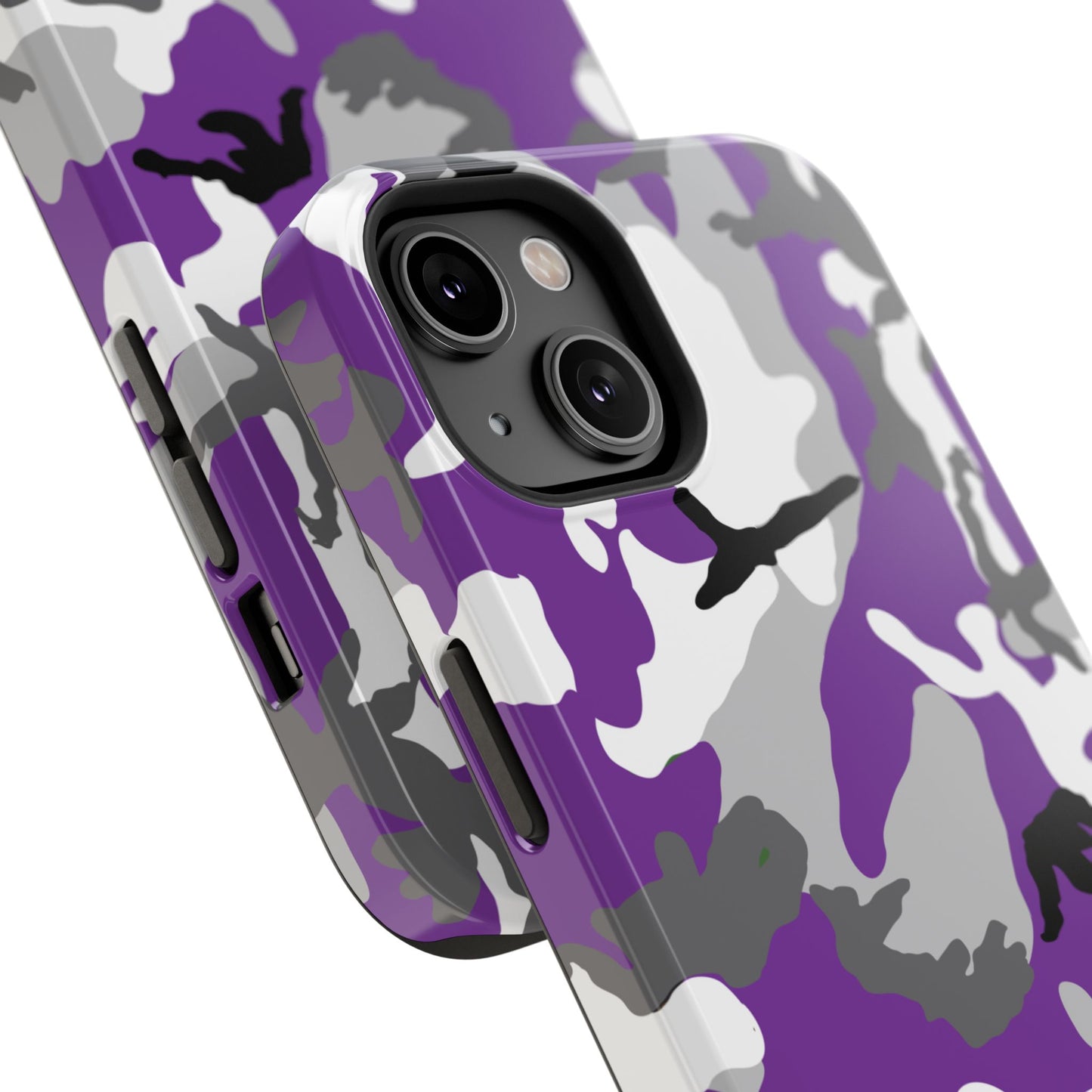 iPhone Case - Adventure Hat Co Purple Camo Impact-Resistant Case for 16, 15, and 14 Models