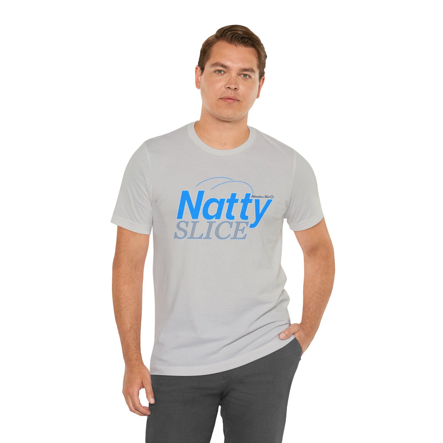 Funny Golf Shirt - Unisex Tee - Adventure Hat Co - Natty Slice Design