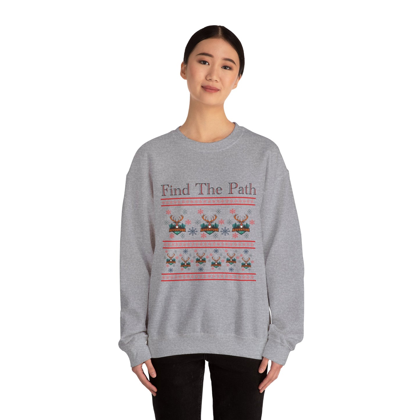 Adventure Hat Co Ugly Sweater Unisex Heavy Blend™ Crewneck Sweatshirt