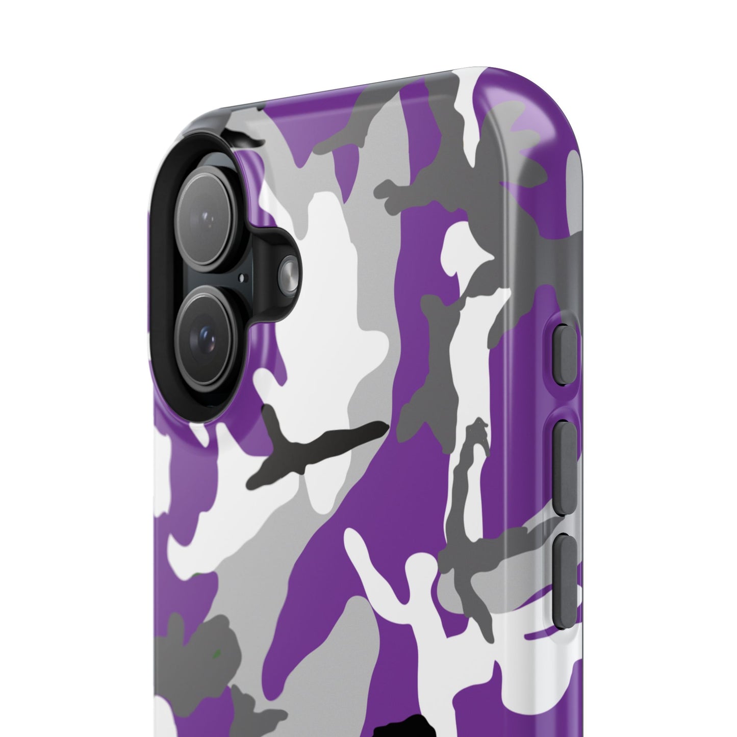 iPhone Case - Adventure Hat Co Purple Camo Impact-Resistant Case for 16, 15, and 14 Models