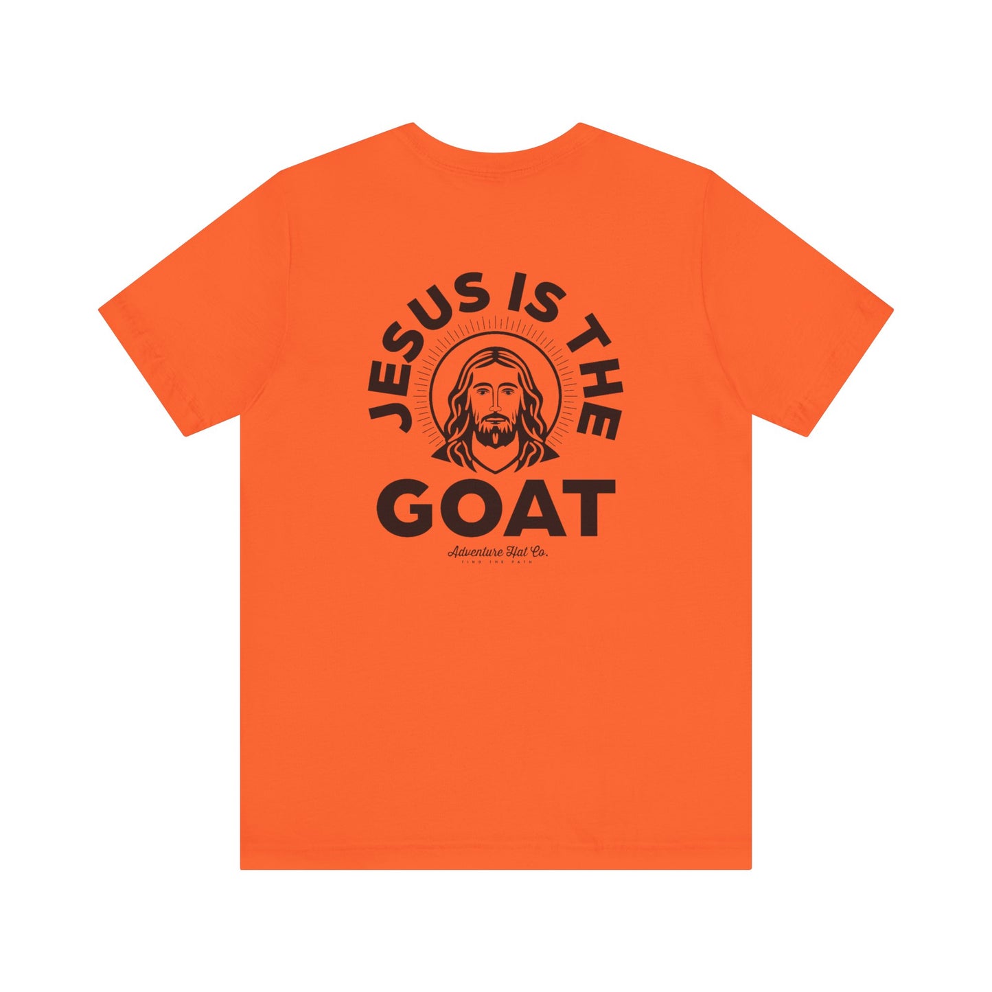 Jesus is the GOAT Unisex Tee - Adventure Hat Co designed for our Youth Group Shirt