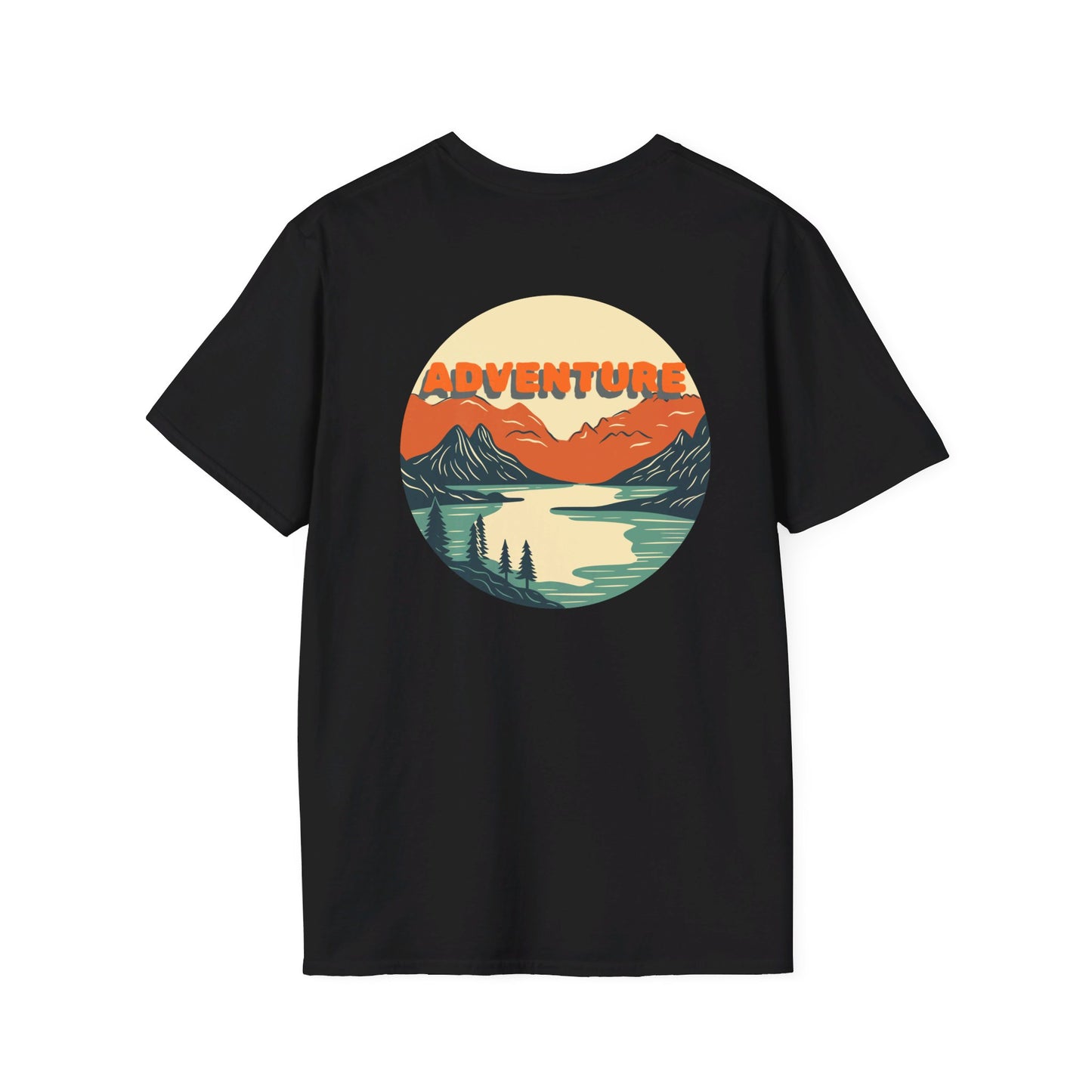 Adventure Hat Co Mountain Neutral Colors Unisex Soft style T-Shirt