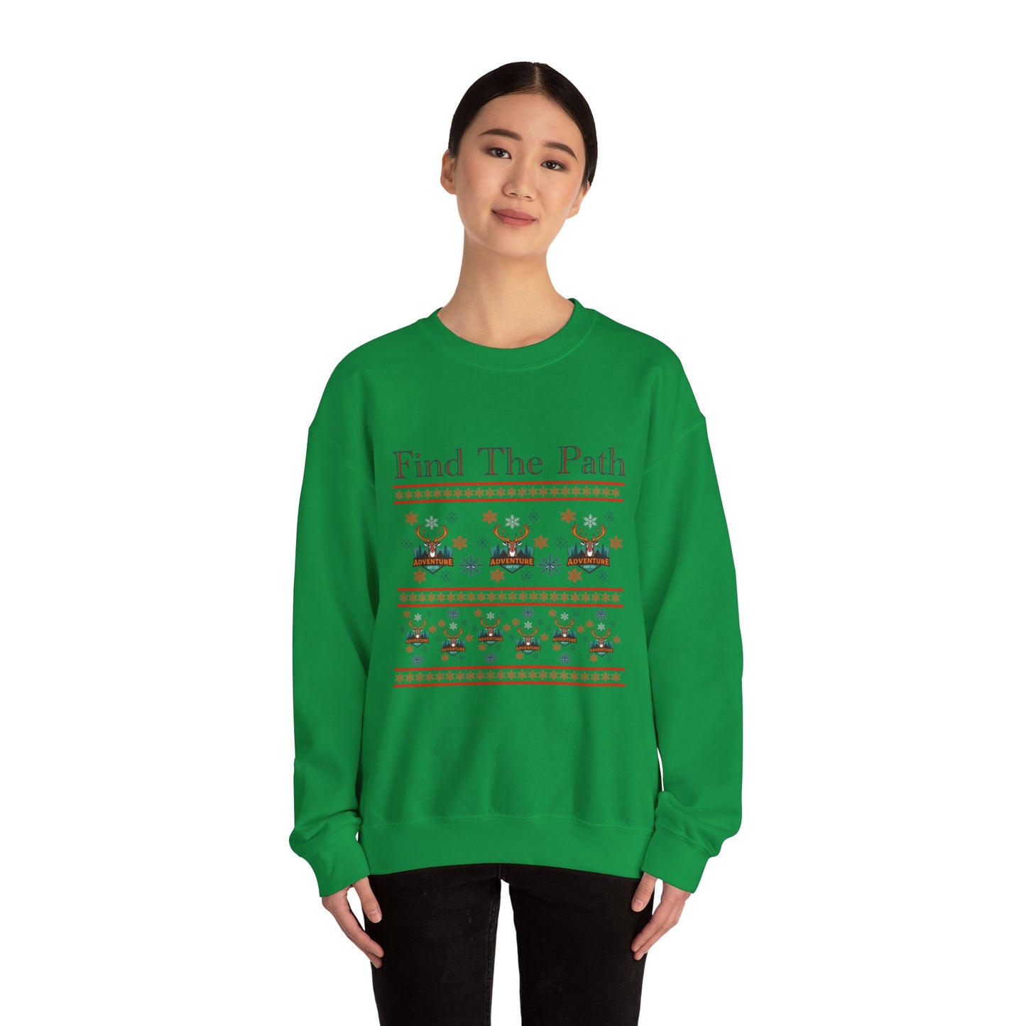 Adventure Hat Co Ugly Sweater Unisex Heavy Blend™ Crewneck Sweatshirt