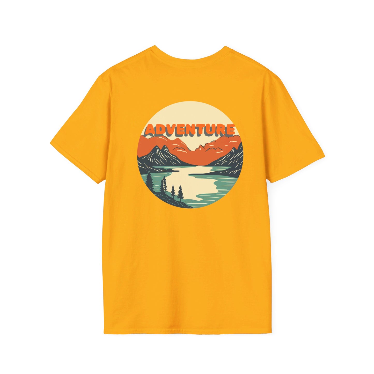 Adventure Hat Co Mountain Neutral Colors Unisex Soft style T-Shirt