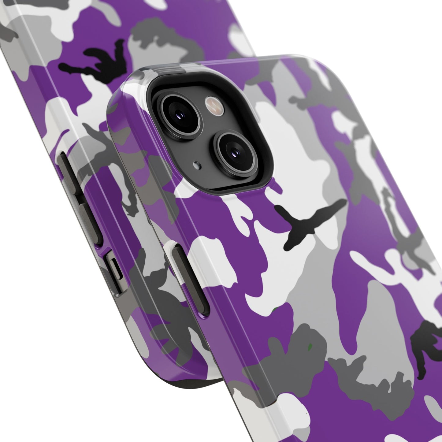 iPhone Case - Adventure Hat Co Purple Camo Impact-Resistant Case for 16, 15, and 14 Models