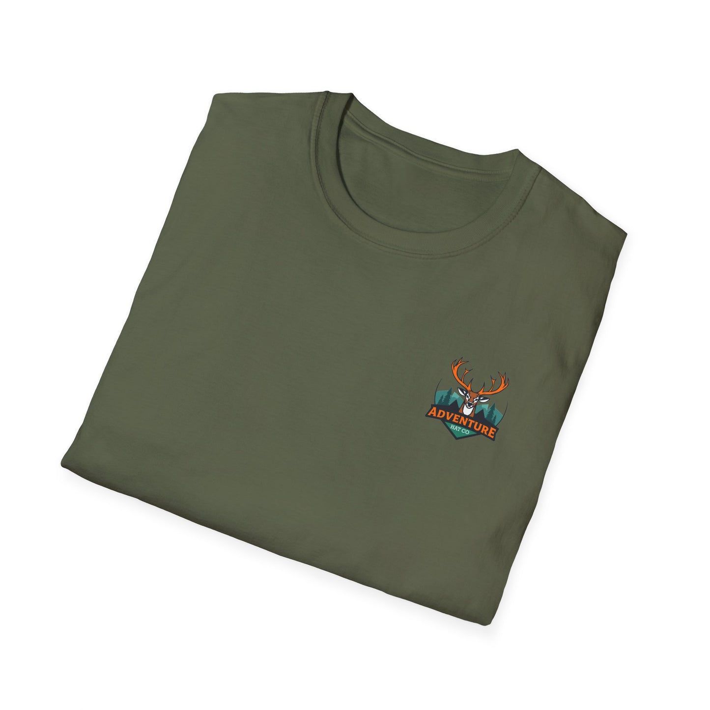 Adventure Hat Co Deer Shirt Unisex Softstyle T-Shirt