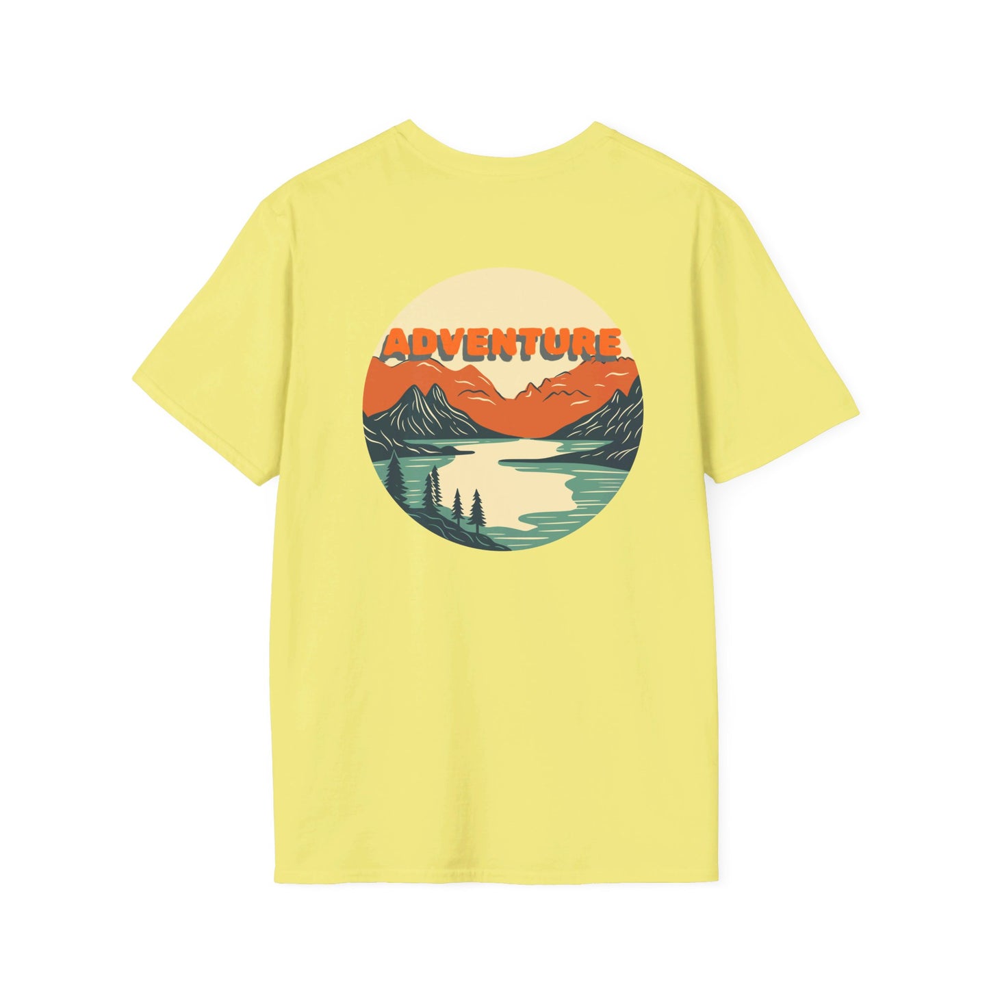 Adventure Hat Co Mountain Neutral Colors Unisex Soft style T-Shirt