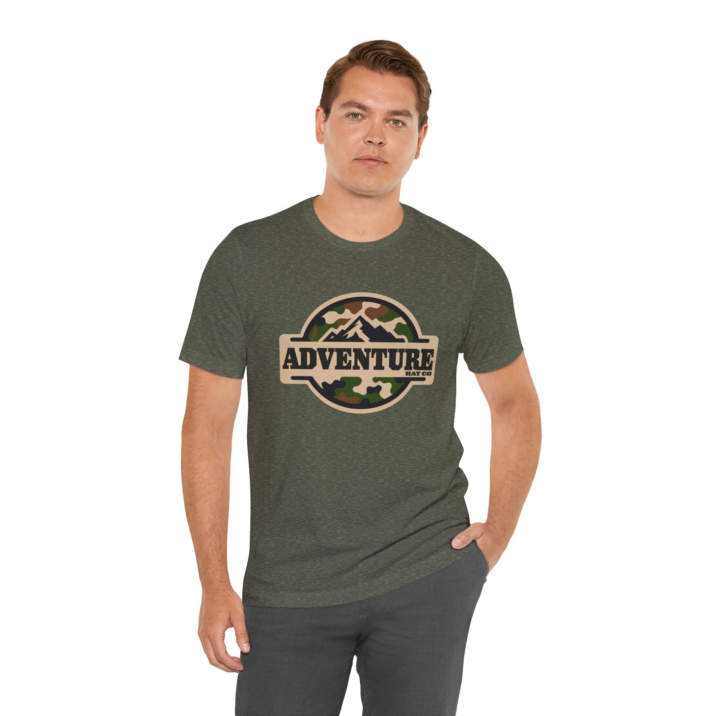 Camouflage Design Tee by Adventure Hat Co