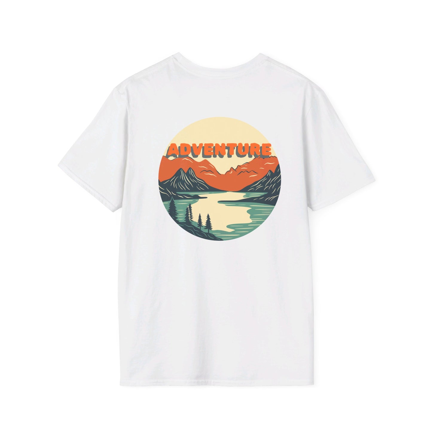 Adventure Hat Co Mountain Neutral Colors Unisex Soft style T-Shirt