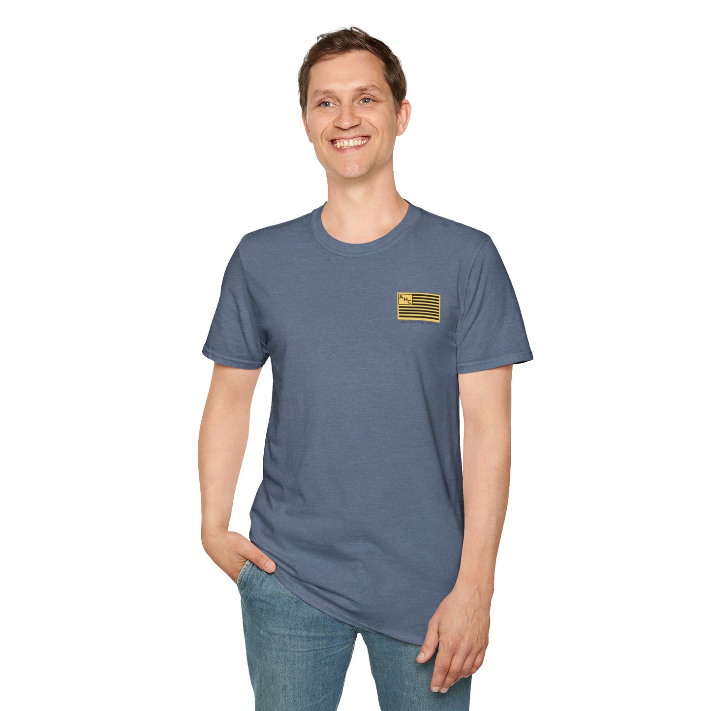 Adventure Hat Co Flag Unisex Softstyle T-Shirt