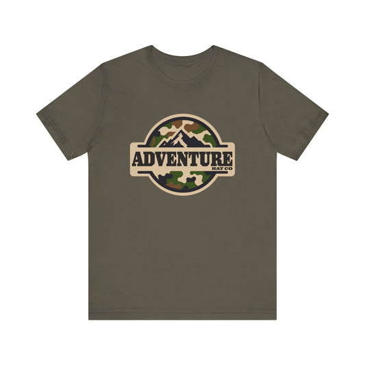 Camouflage Design Tee by Adventure Hat Co