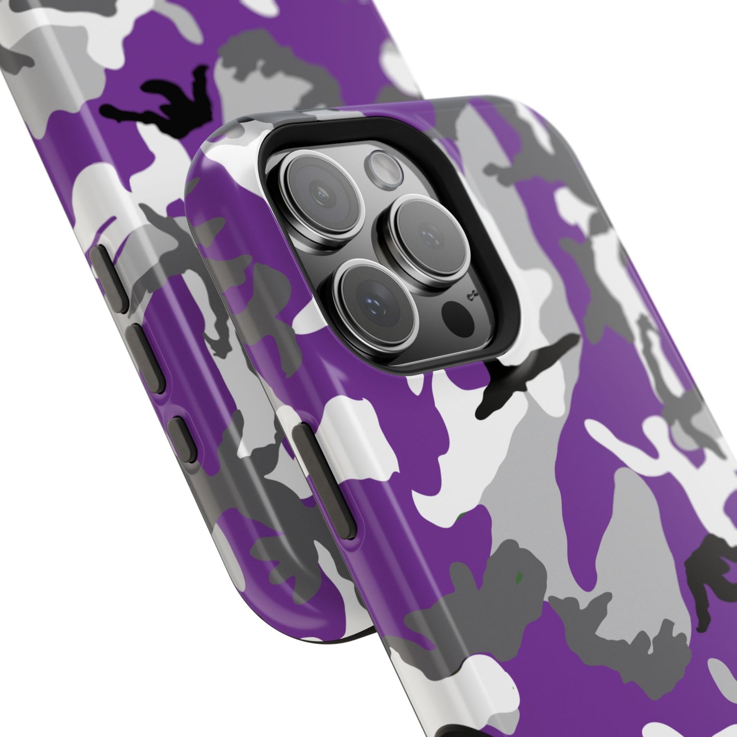 iPhone Case - Adventure Hat Co Purple Camo Impact-Resistant Case for 16, 15, and 14 Models