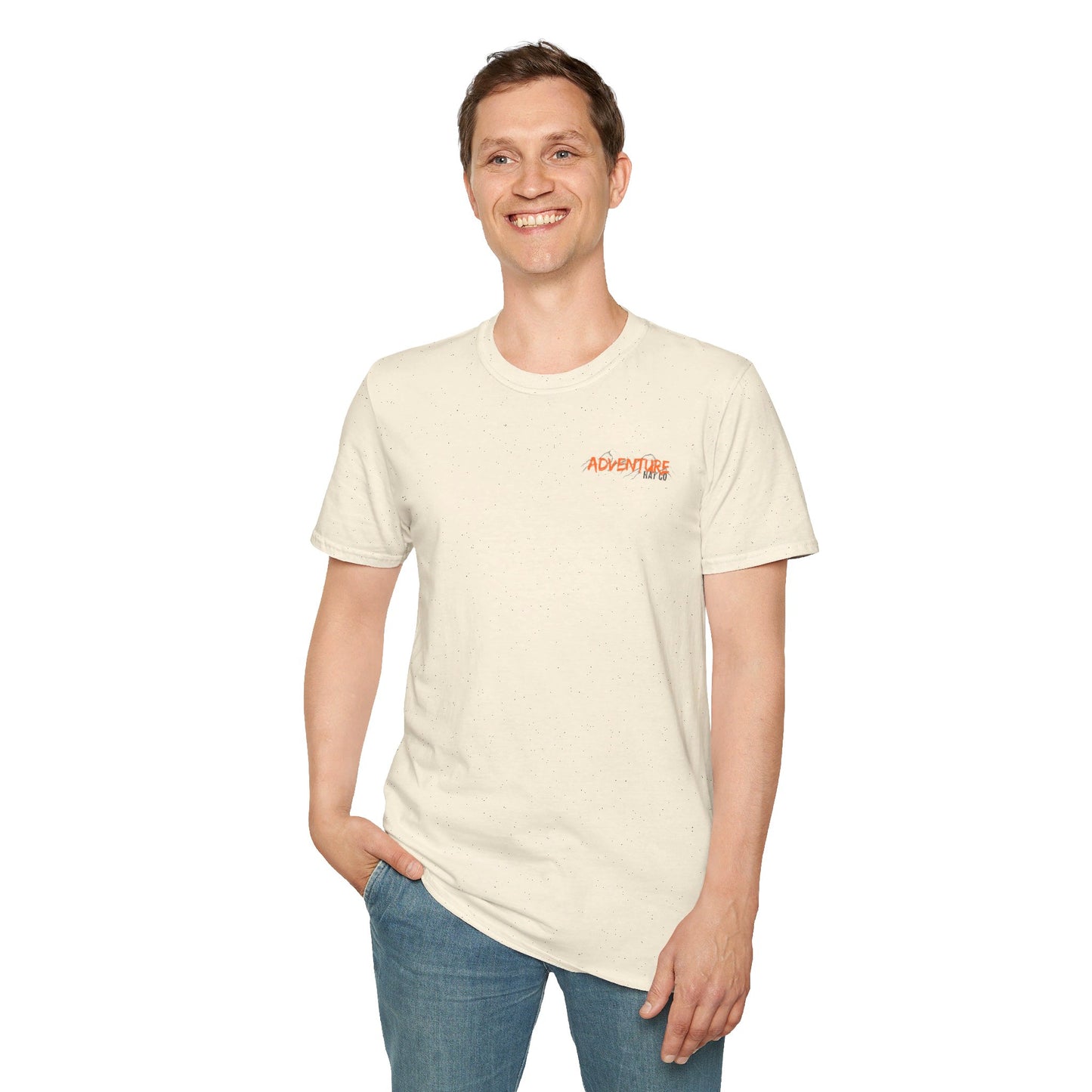 Adventure Hat Co Mountain Neutral Colors Unisex Soft style T-Shirt