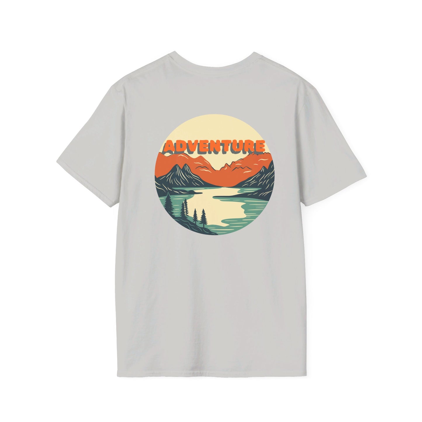 Adventure Hat Co Mountain Neutral Colors Unisex Soft style T-Shirt