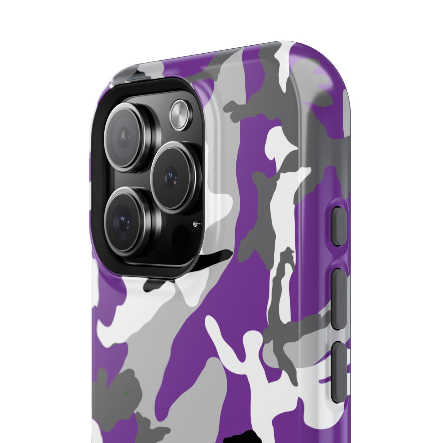 iPhone Case - Adventure Hat Co Purple Camo Impact-Resistant Case for 16, 15, and 14 Models