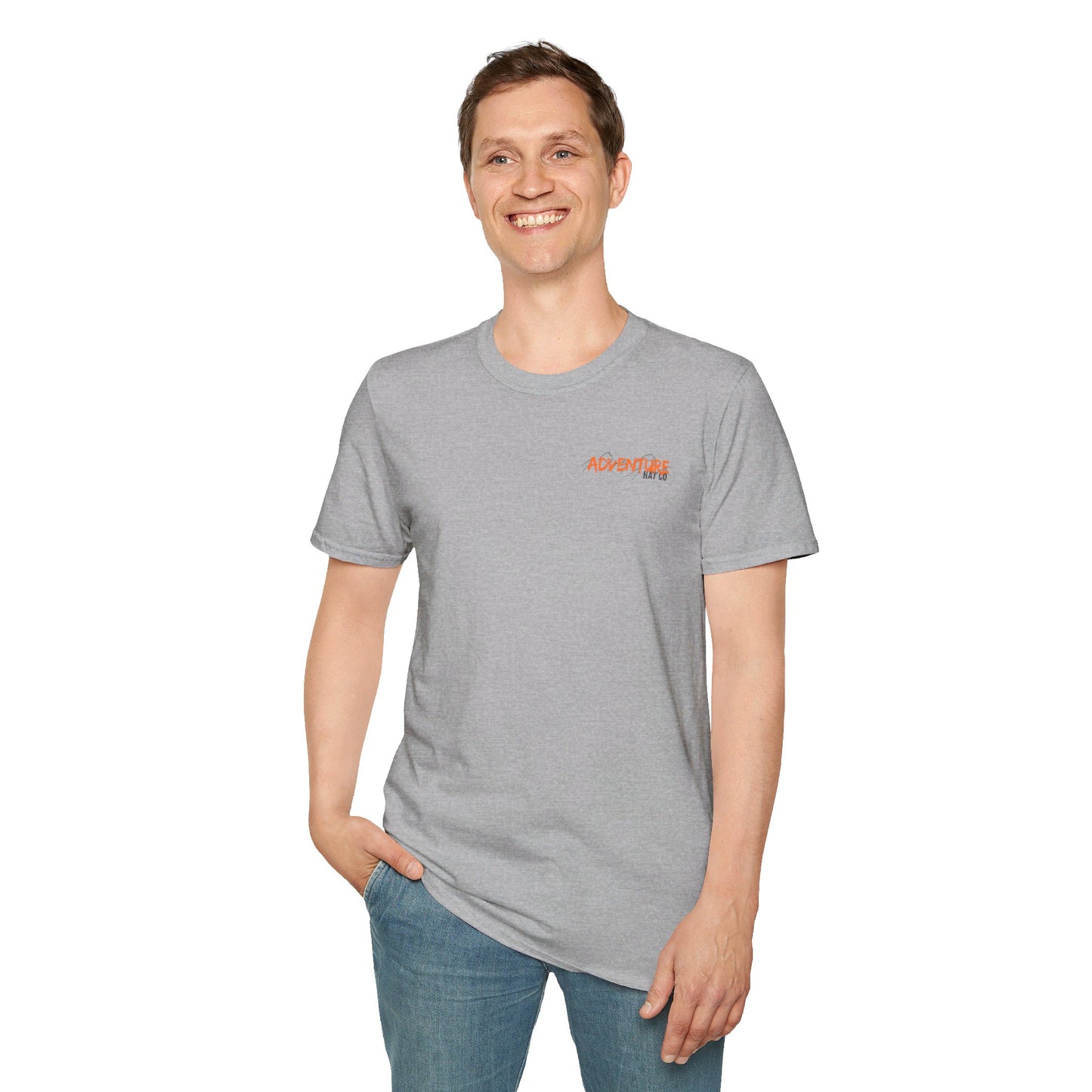 Adventure Hat Co Mountain Neutral Colors Unisex Soft style T-Shirt