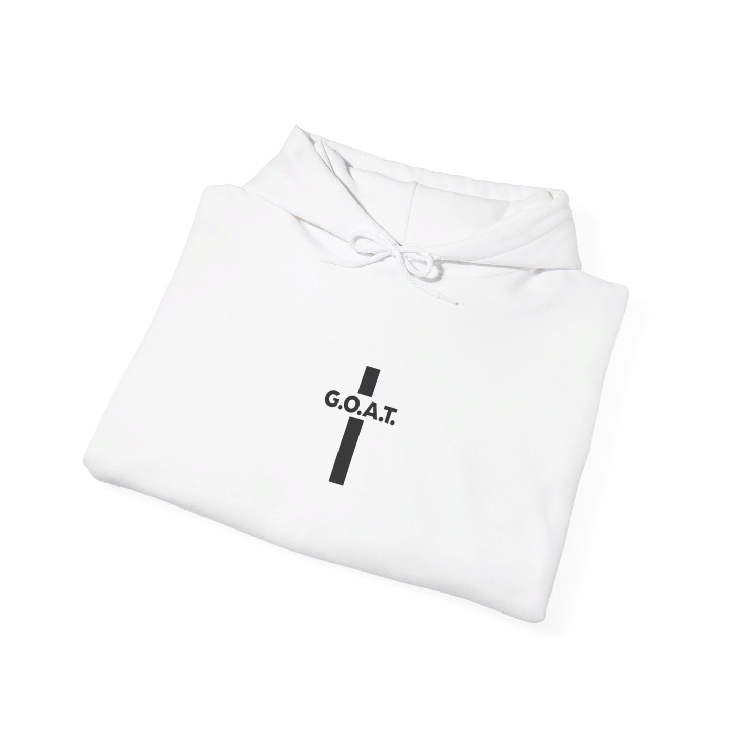 Adventure Hat Co "Jesus is the GOAT" Hoodie Unisex Heavy Blend™ Hooded Sweatshirt