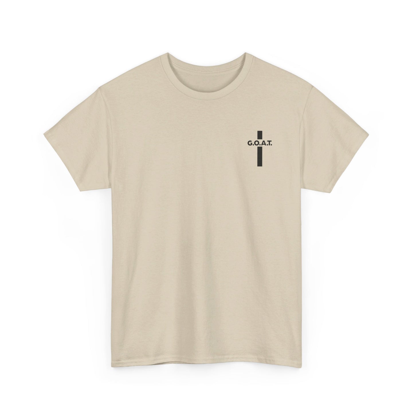 Jesus is the GOAT T-Shirt Unisex Heavy Cotton Tee