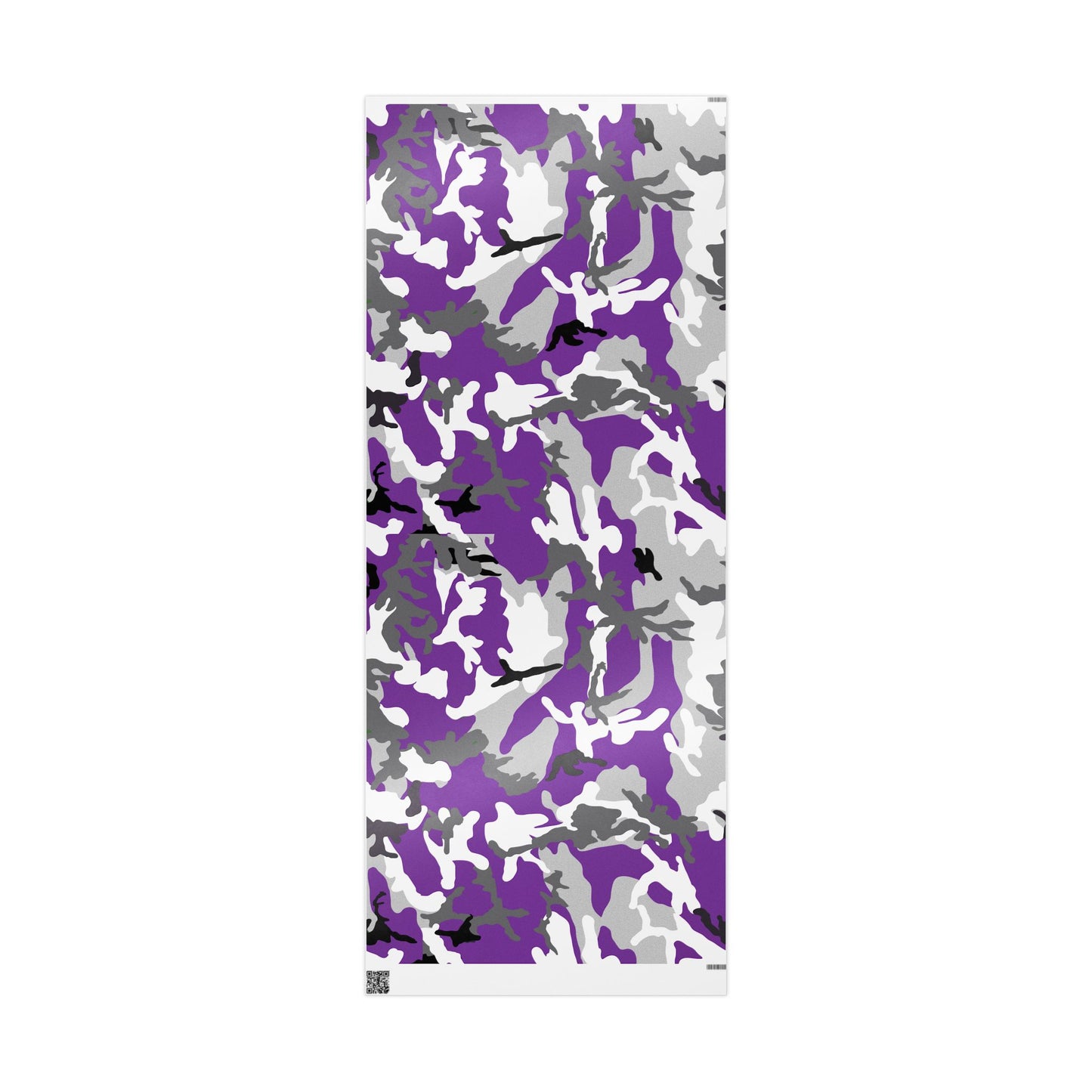 Purple Camouflage Wrapping Paper