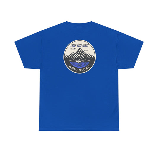 Find the Path Fish in the Mountains Unisex Heavy Cotton Tee