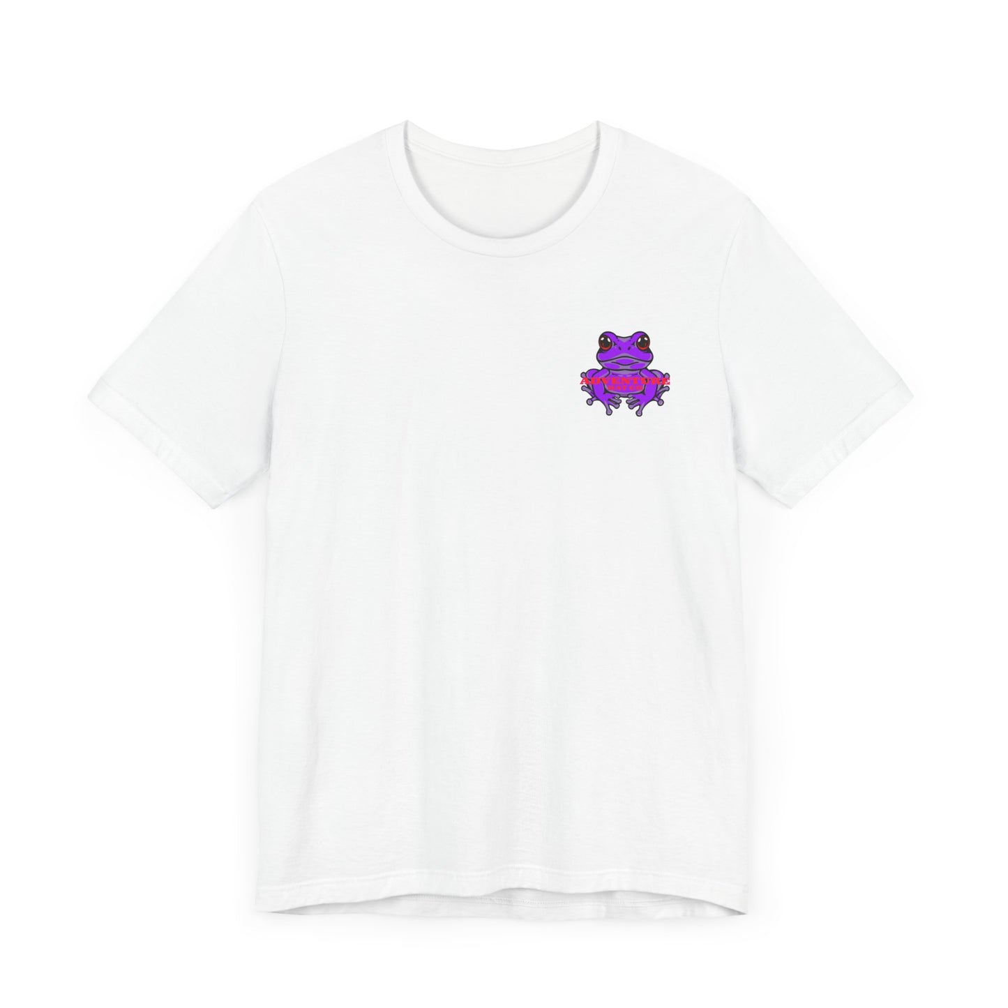 Adventure Hat Co Purple Frog Shirt Unisex Jersey Short Sleeve Tee