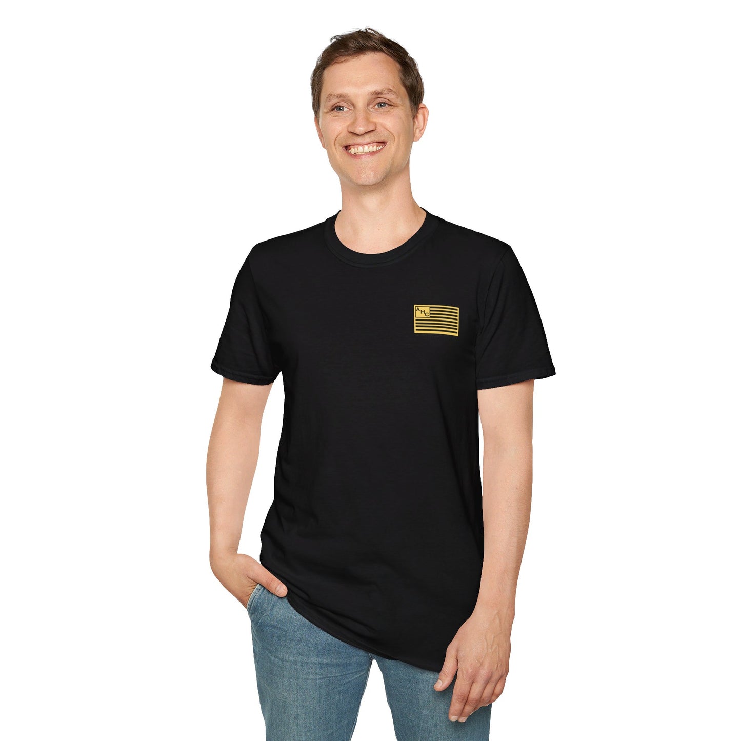 Adventure Hat Co Flag Unisex Softstyle T-Shirt