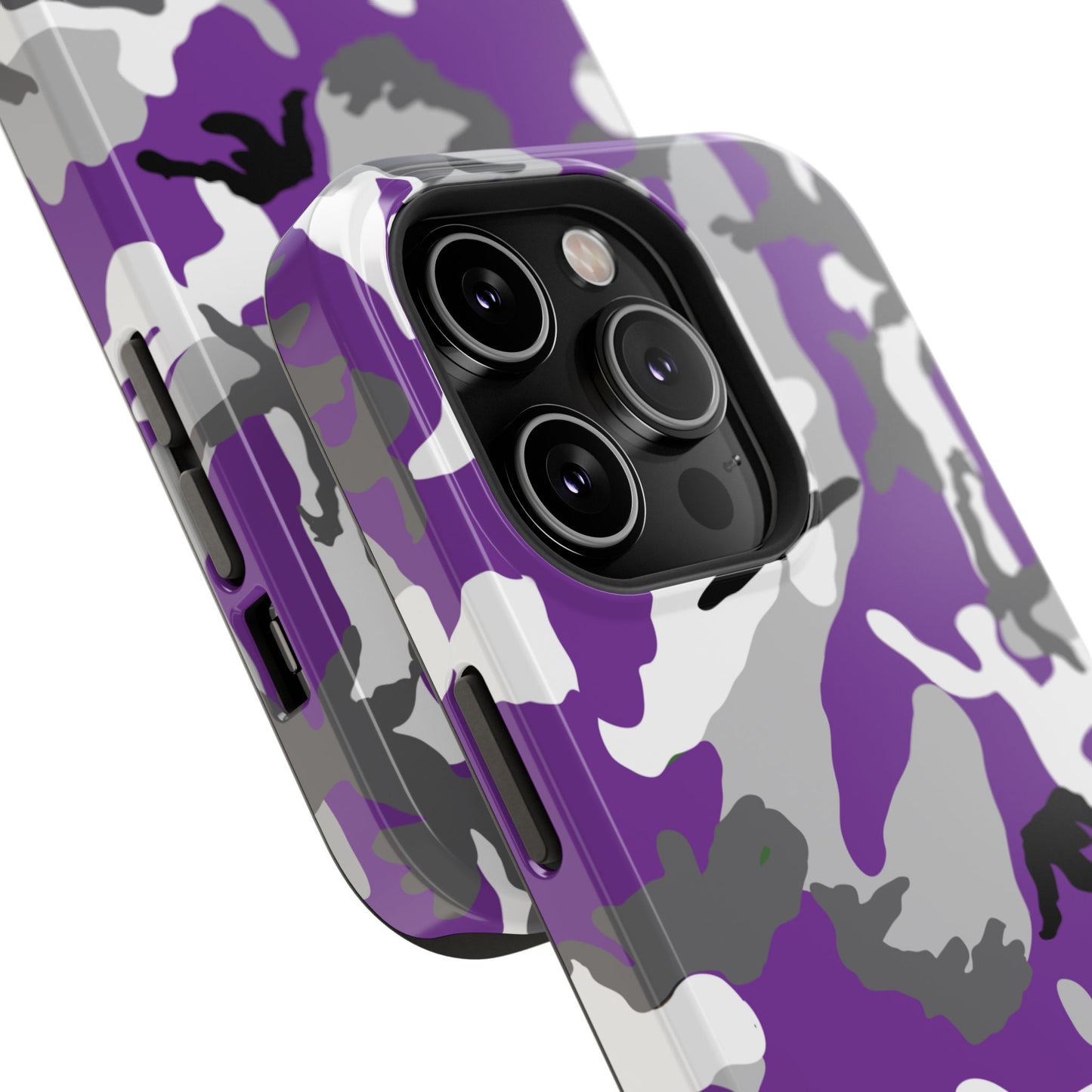 iPhone Case - Adventure Hat Co Purple Camo Impact-Resistant Case for 16, 15, and 14 Models