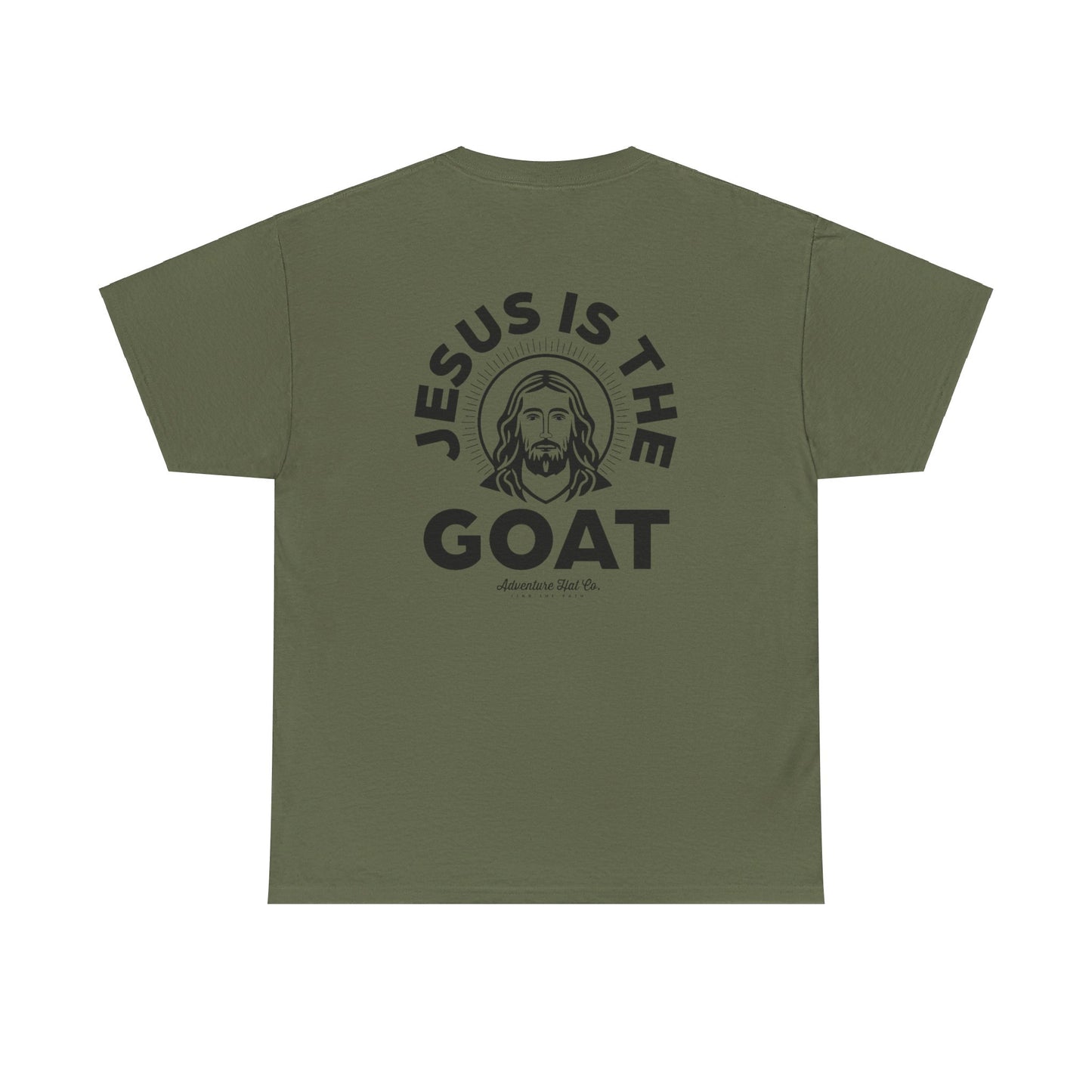 Jesus is the GOAT T-Shirt Unisex Heavy Cotton Tee