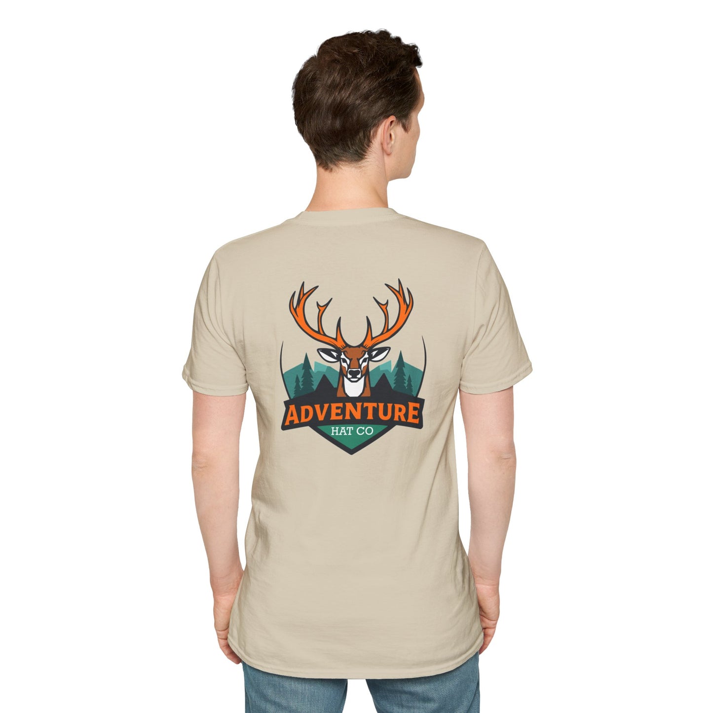 Adventure Hat Co Deer Shirt Unisex Softstyle T-Shirt