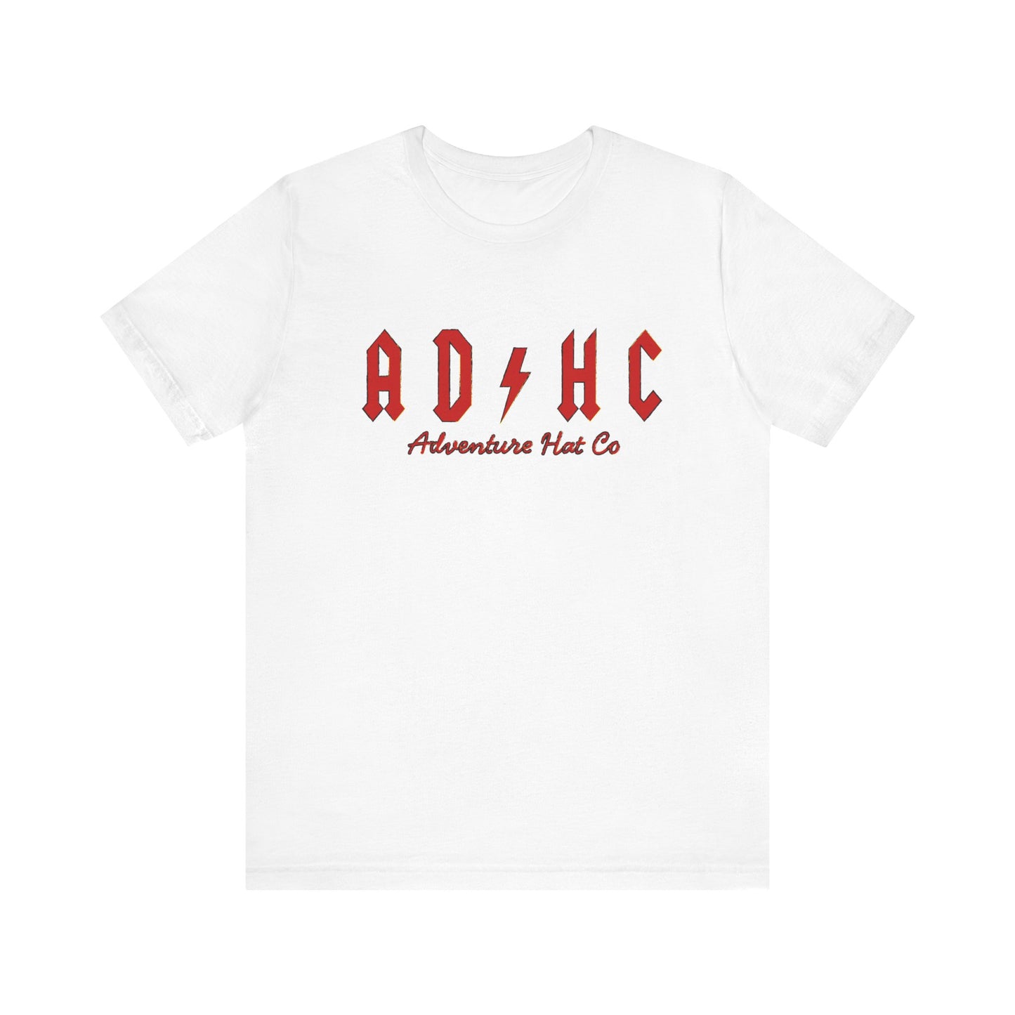 Adventure Hat Co AC/DC inspired shirt AD/HC Unisex Jersey Short Sleeve Tee