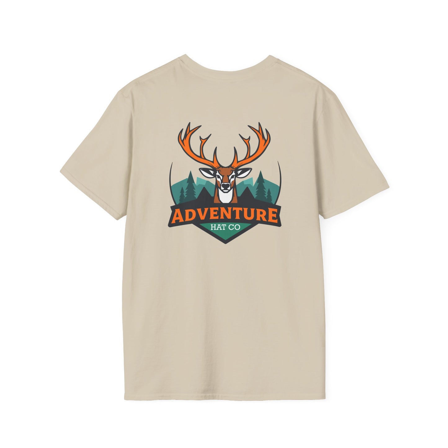 Adventure Hat Co Deer Shirt Unisex Softstyle T-Shirt