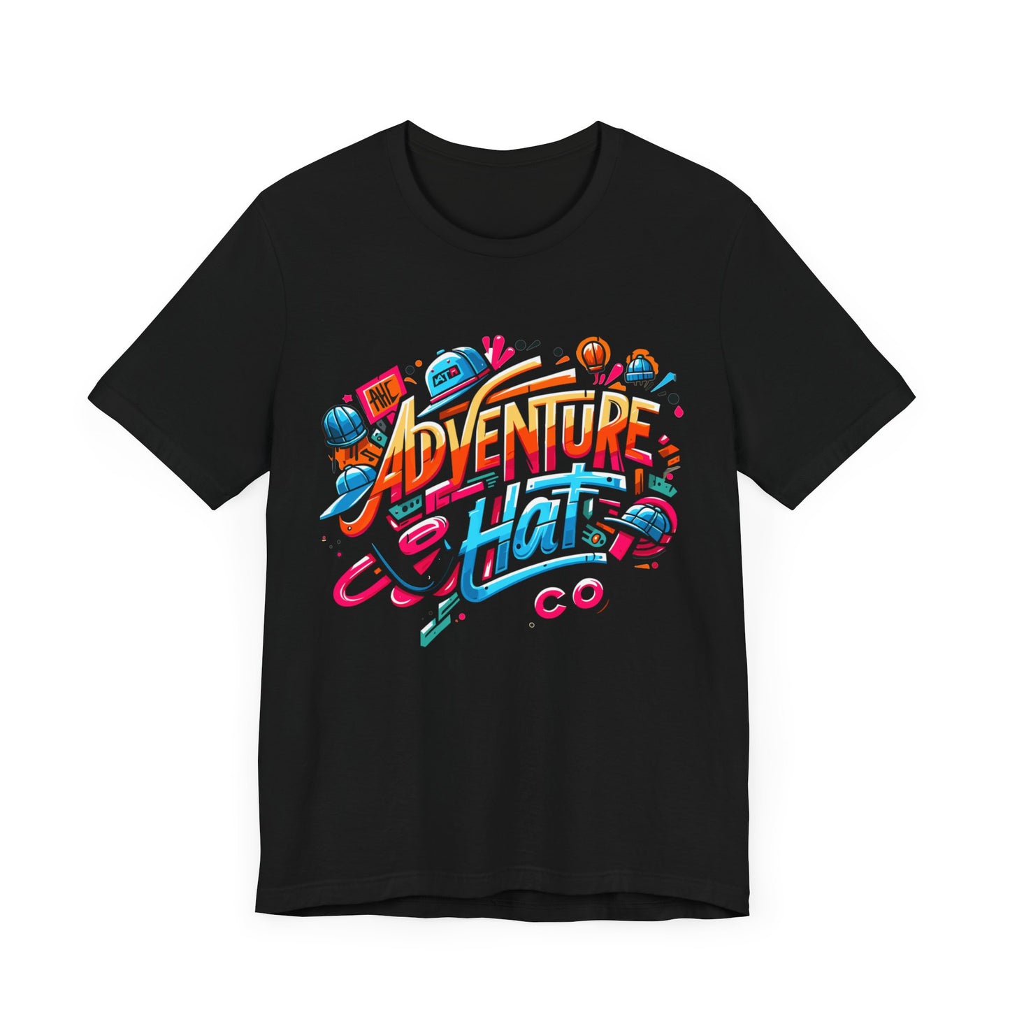 Adventure Hat Co Graffiti Style Tee