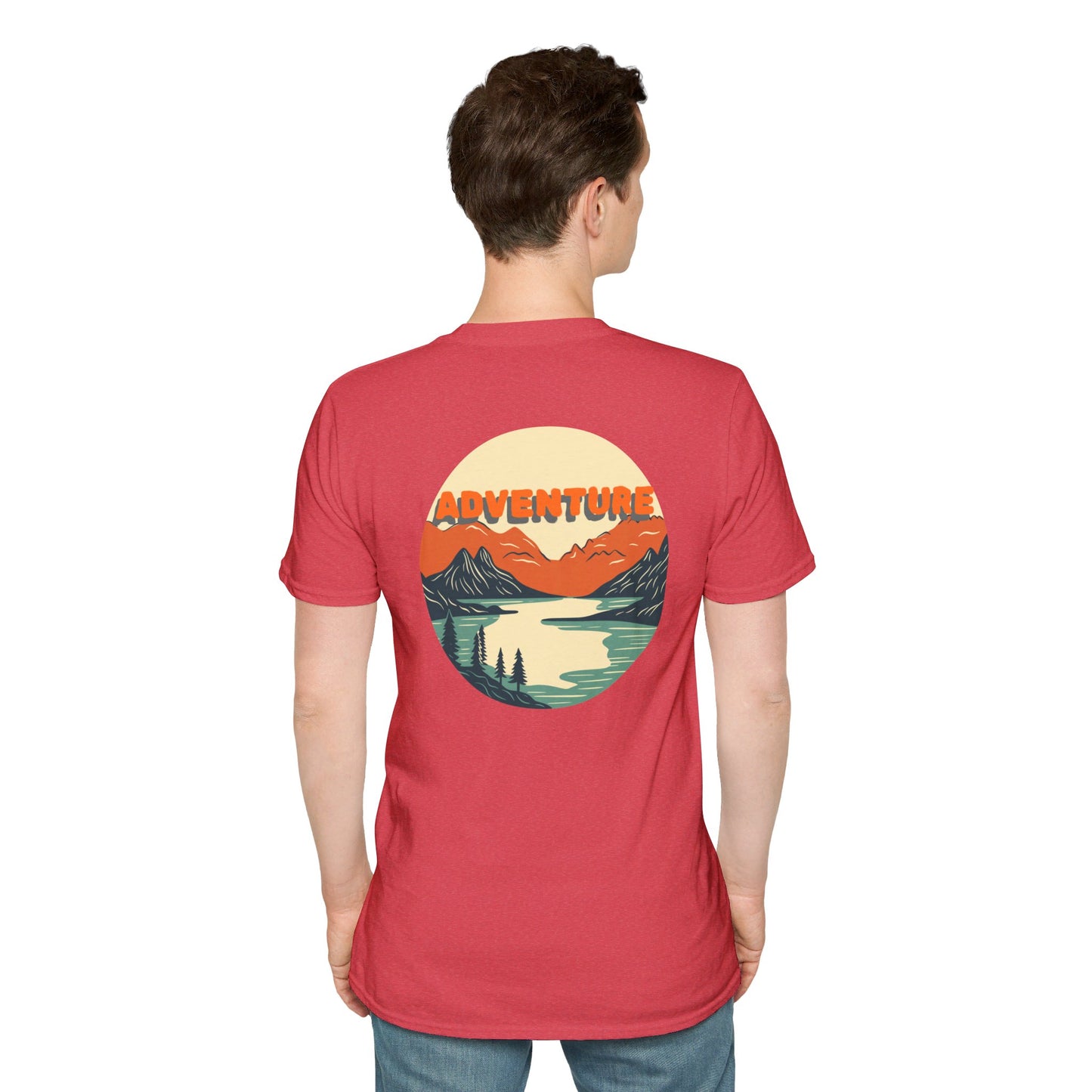 Adventure Hat Co Mountain Neutral Colors Unisex Soft style T-Shirt