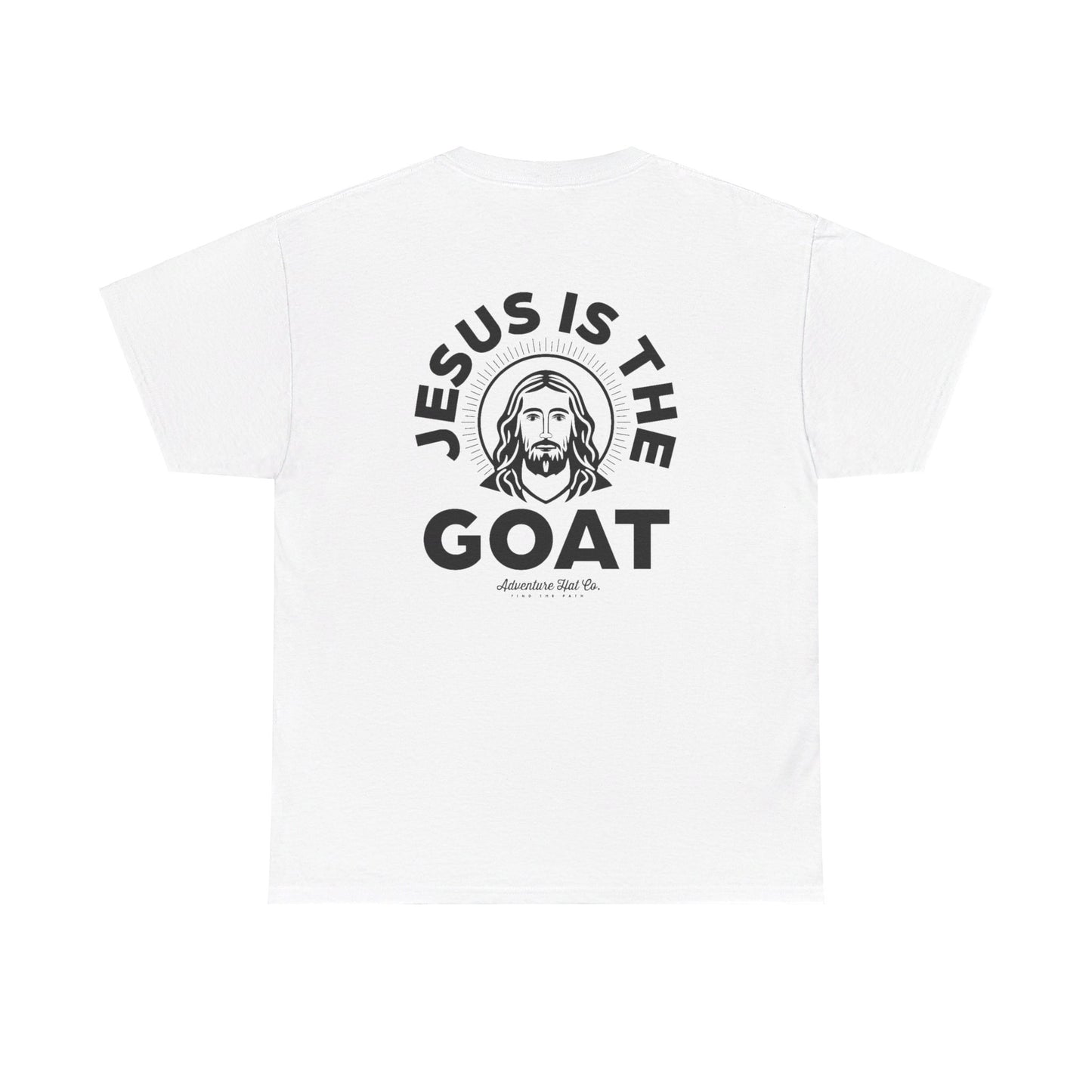 Jesus is the GOAT T-Shirt Unisex Heavy Cotton Tee