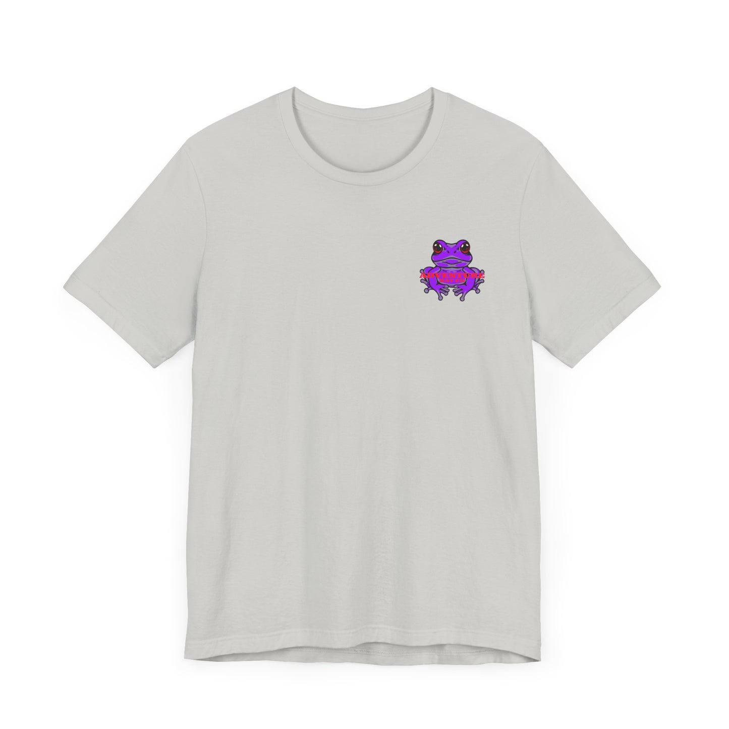 Adventure Hat Co Purple Frog Shirt Unisex Jersey Short Sleeve Tee