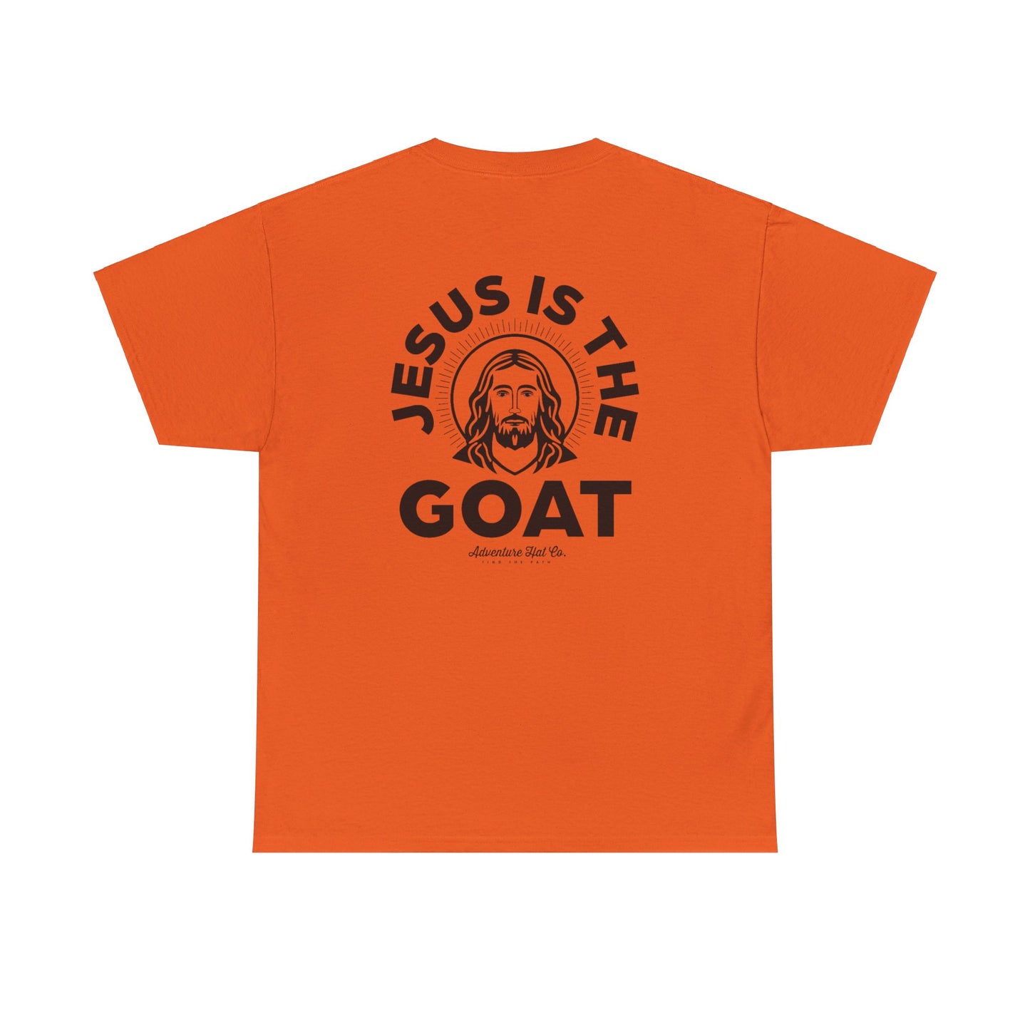 Jesus is the GOAT T-Shirt Unisex Heavy Cotton Tee