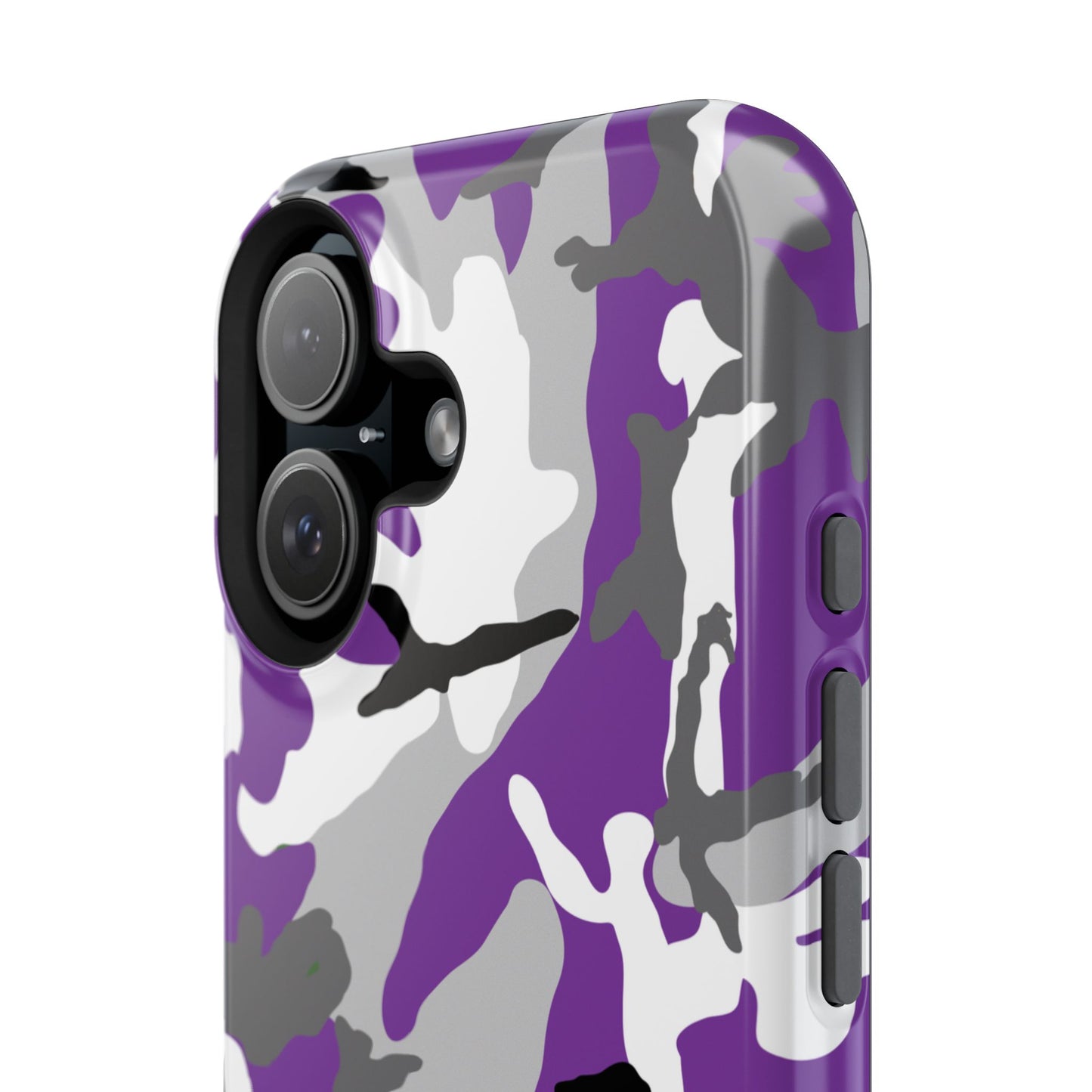 iPhone Case - Adventure Hat Co Purple Camo Impact-Resistant Case for 16, 15, and 14 Models