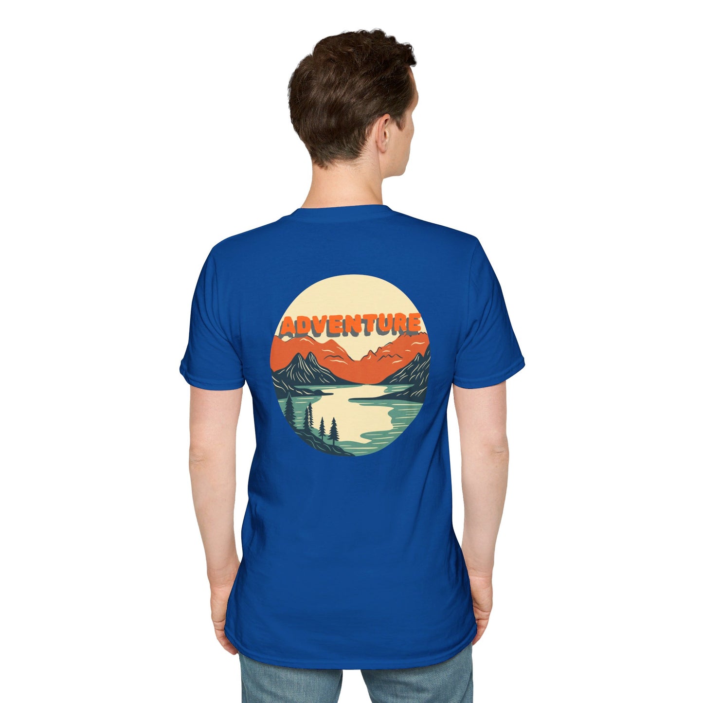 Adventure Hat Co Mountain Neutral Colors Unisex Soft style T-Shirt