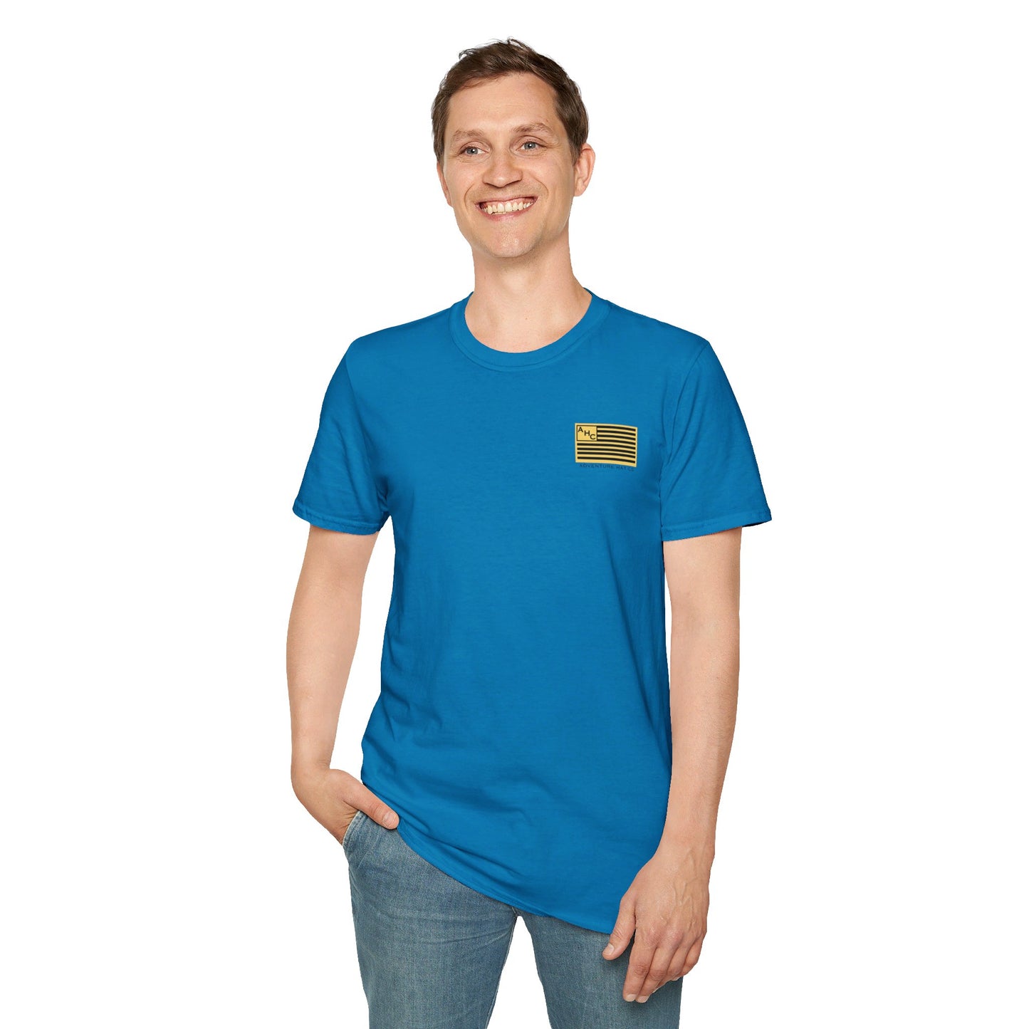 Adventure Hat Co Flag Unisex Softstyle T-Shirt