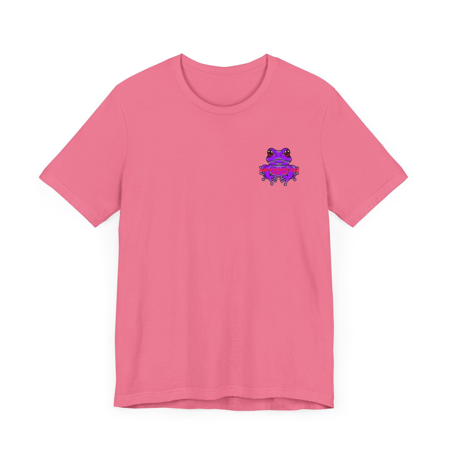 Adventure Hat Co Purple Frog Shirt Unisex Jersey Short Sleeve Tee