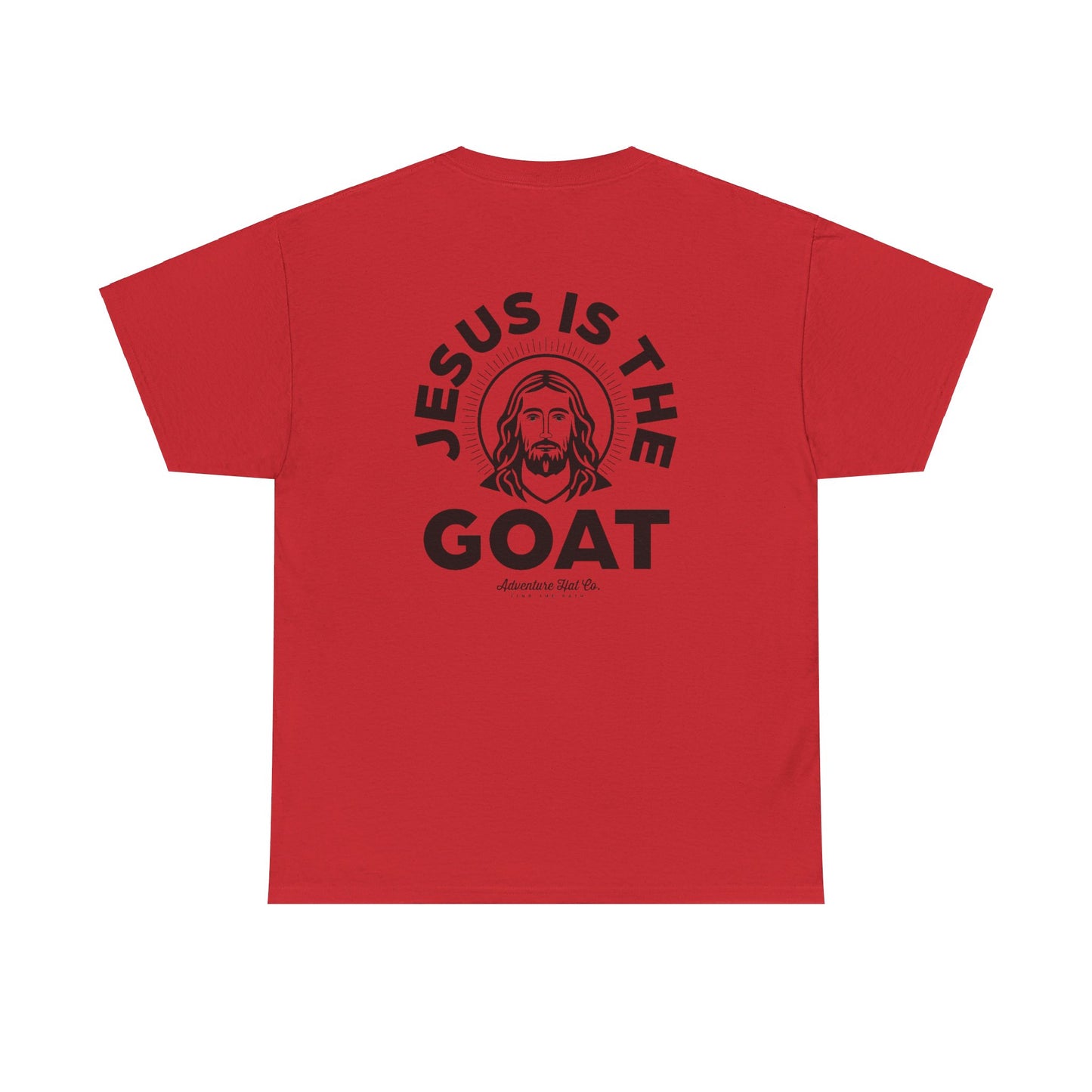 Jesus is the GOAT T-Shirt Unisex Heavy Cotton Tee