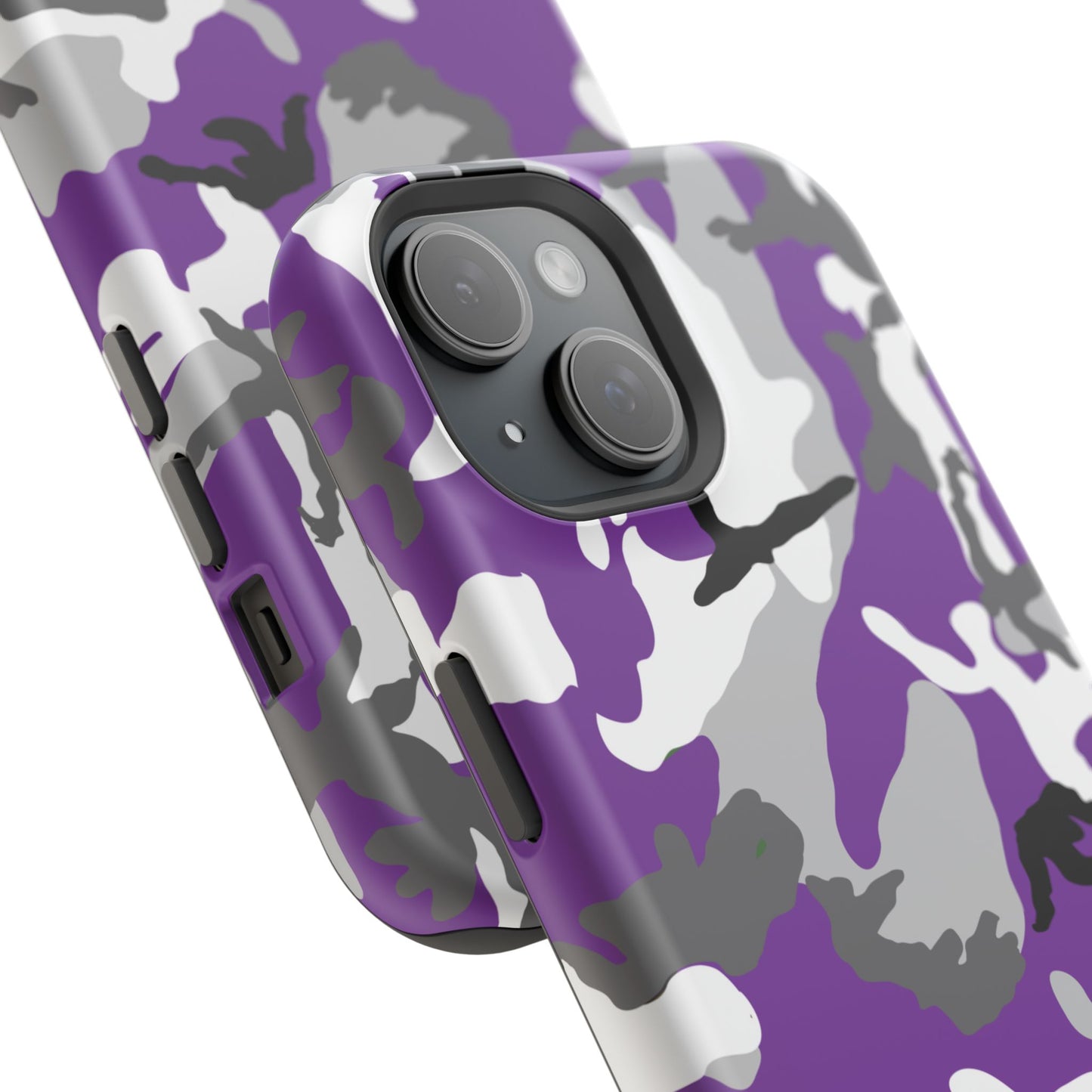 iPhone Case - Adventure Hat Co Purple Camo Impact-Resistant Case for 16, 15, and 14 Models