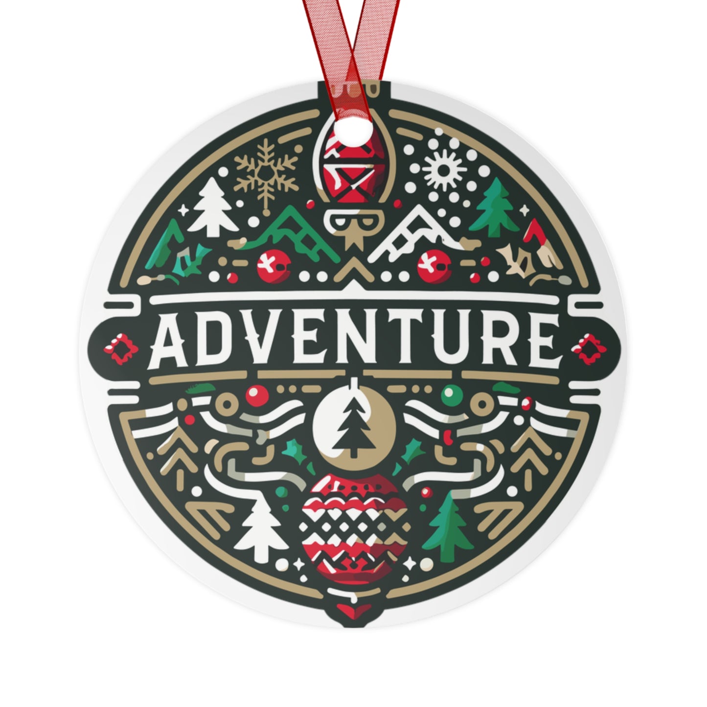 Christmas Ornament by Adventure Hat Co