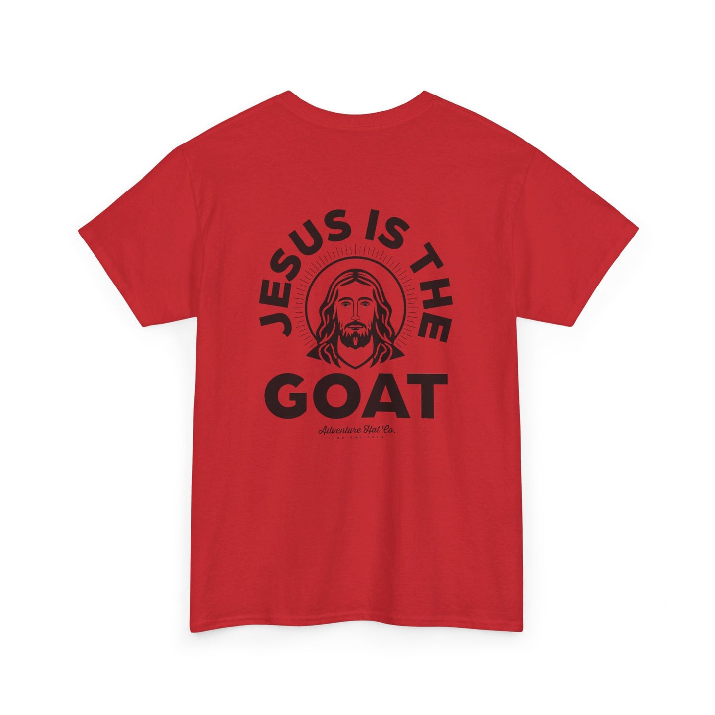 Jesus is the GOAT T-Shirt Unisex Heavy Cotton Tee