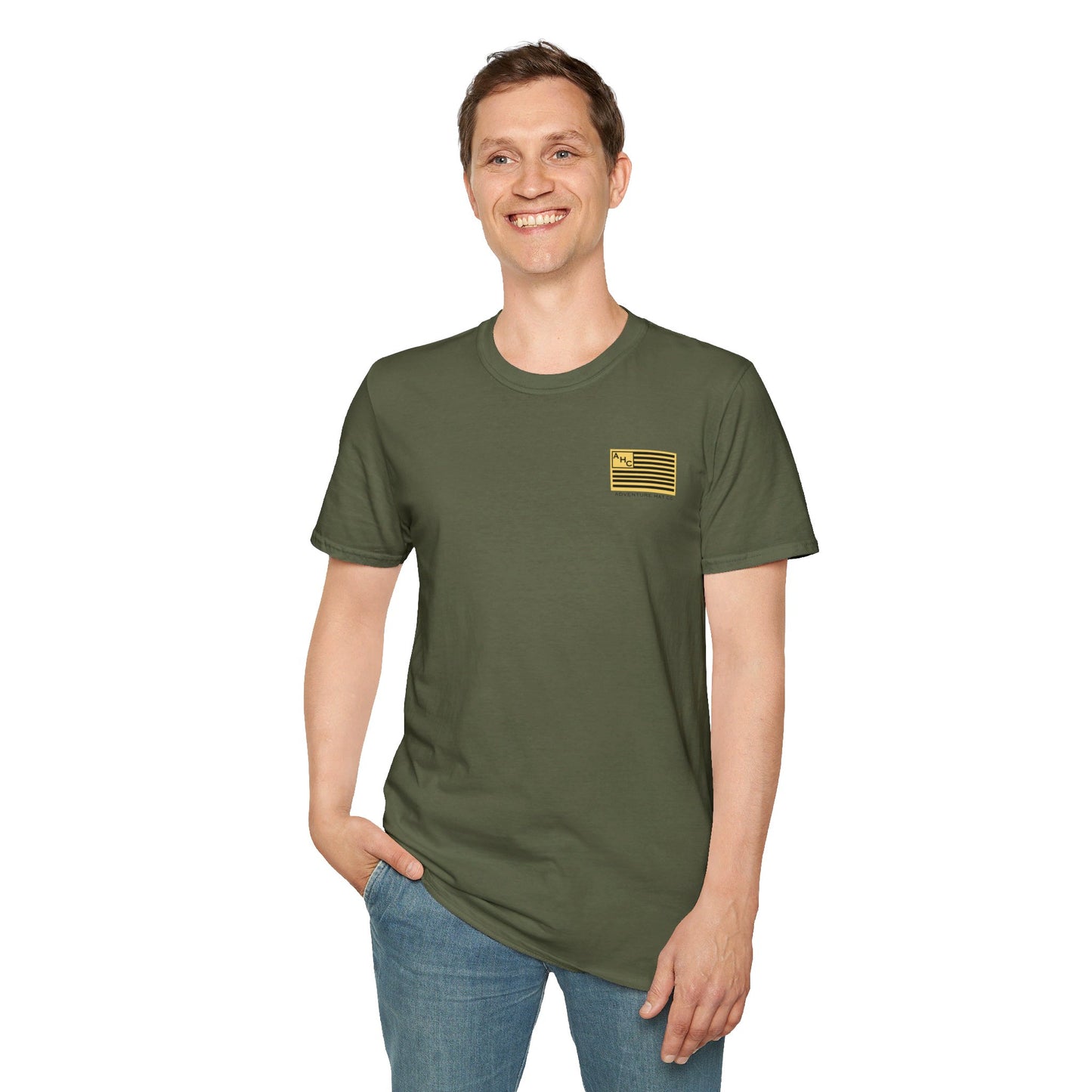 Adventure Hat Co Flag Unisex Softstyle T-Shirt